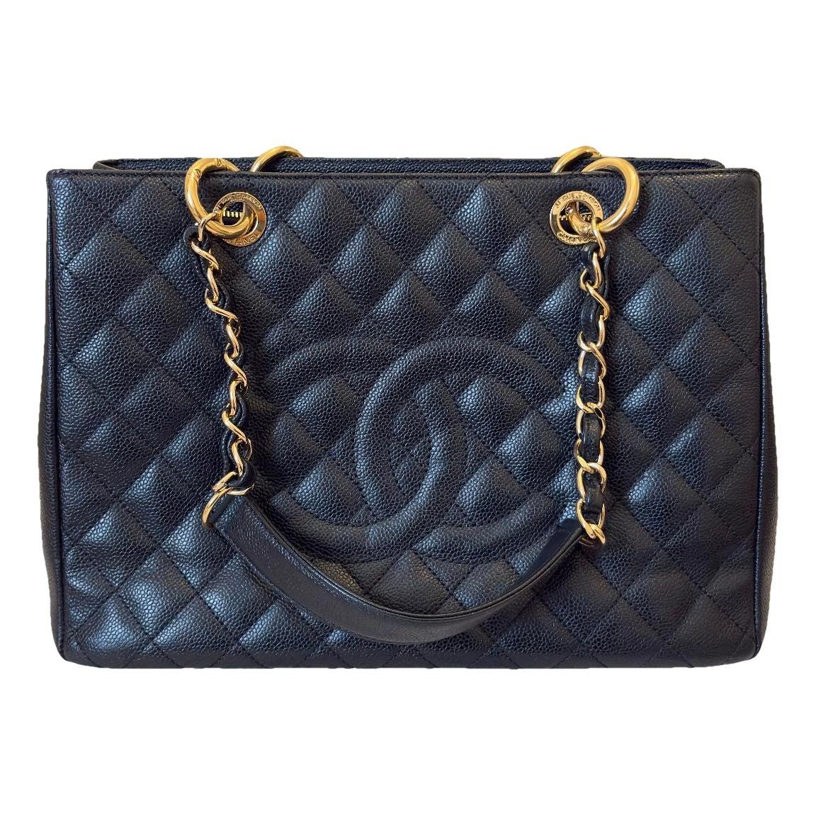 Grand shopping leather tote