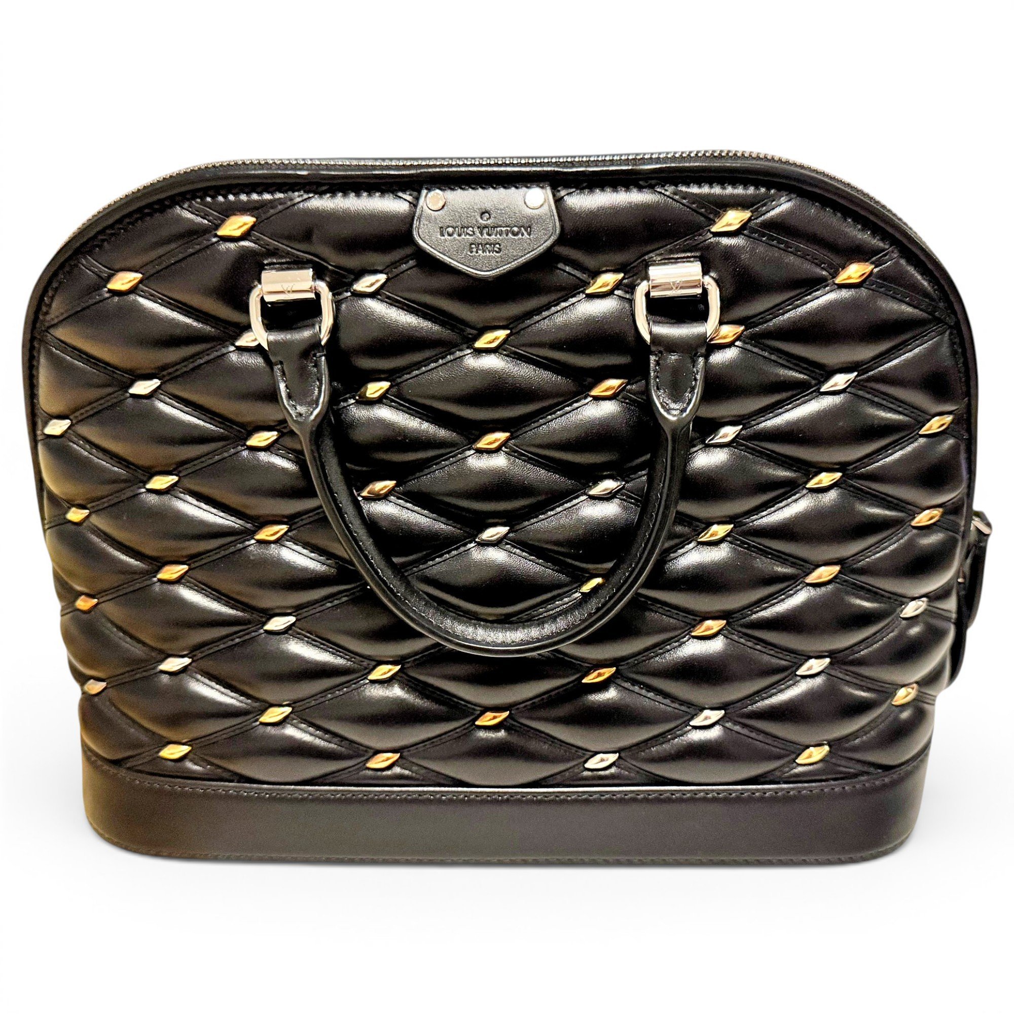 Alma leather handbag