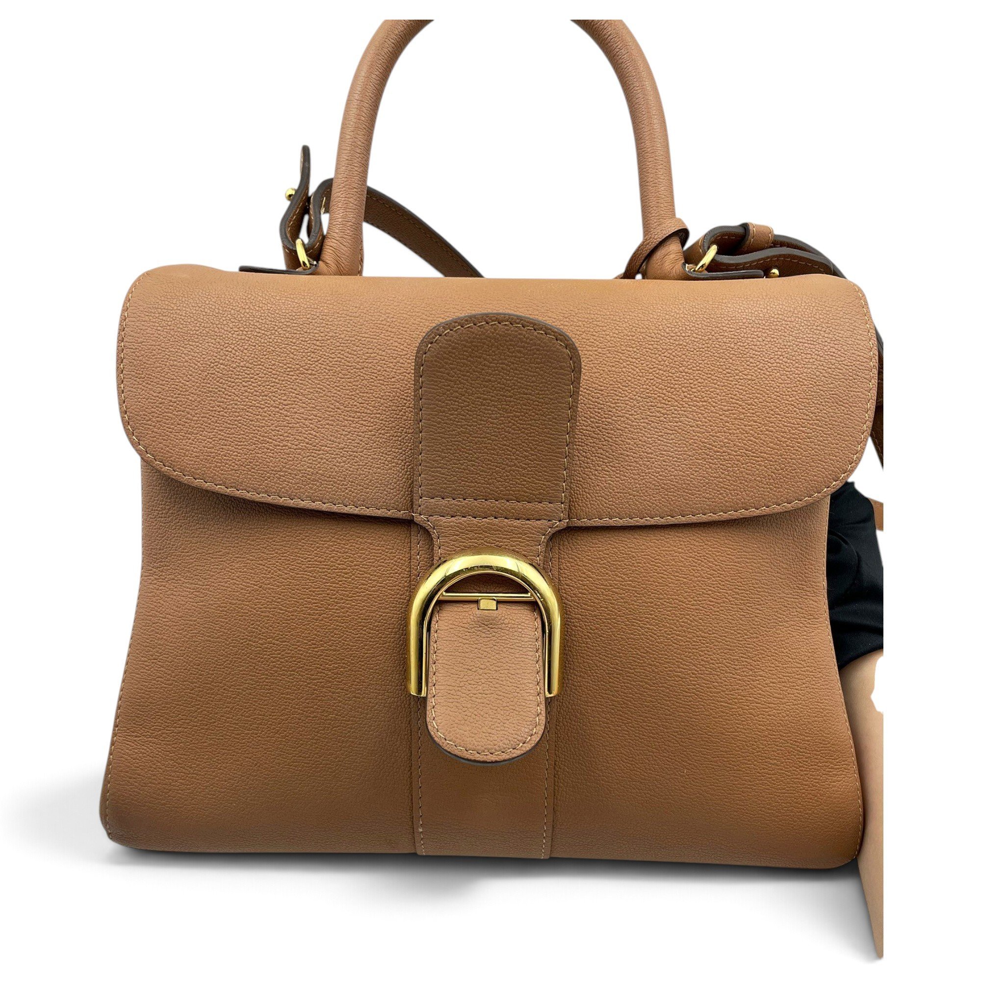 Brillant leather handbag