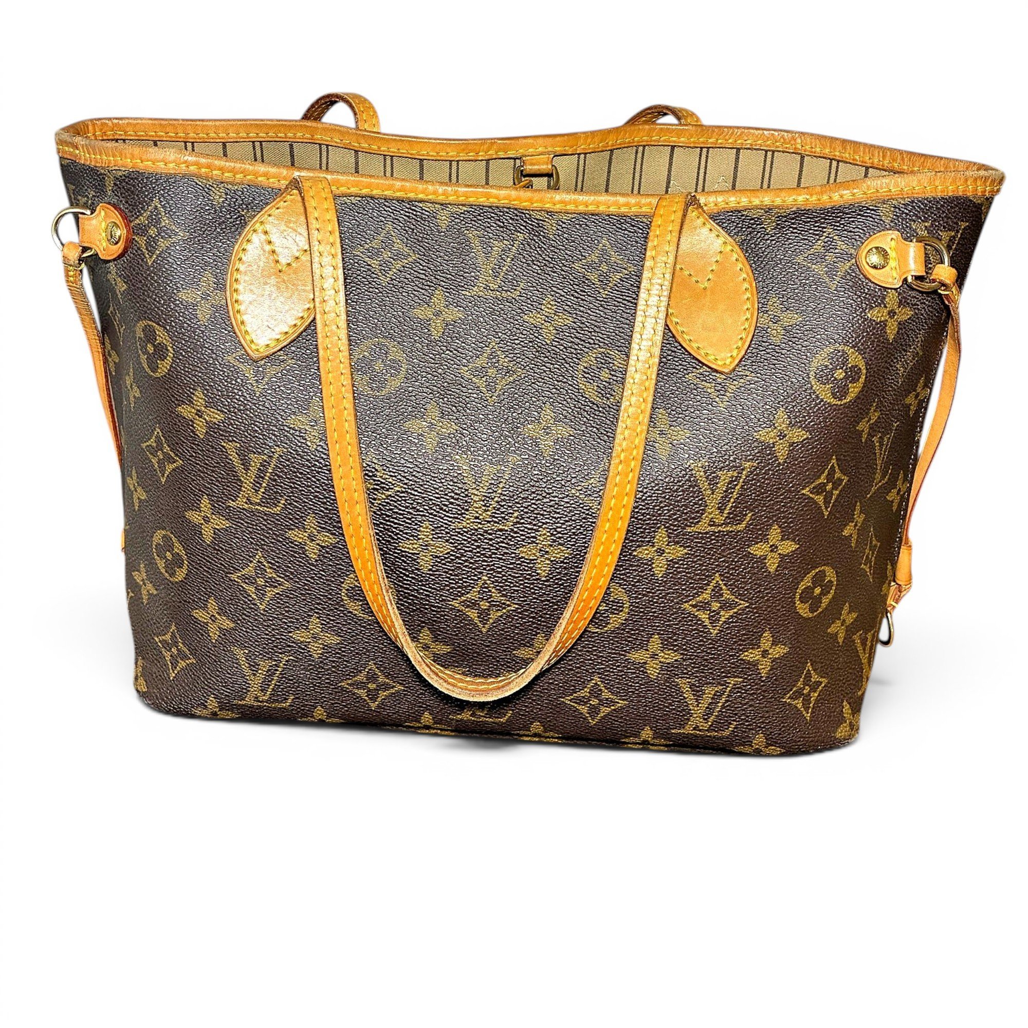 Neverfull leather tote
