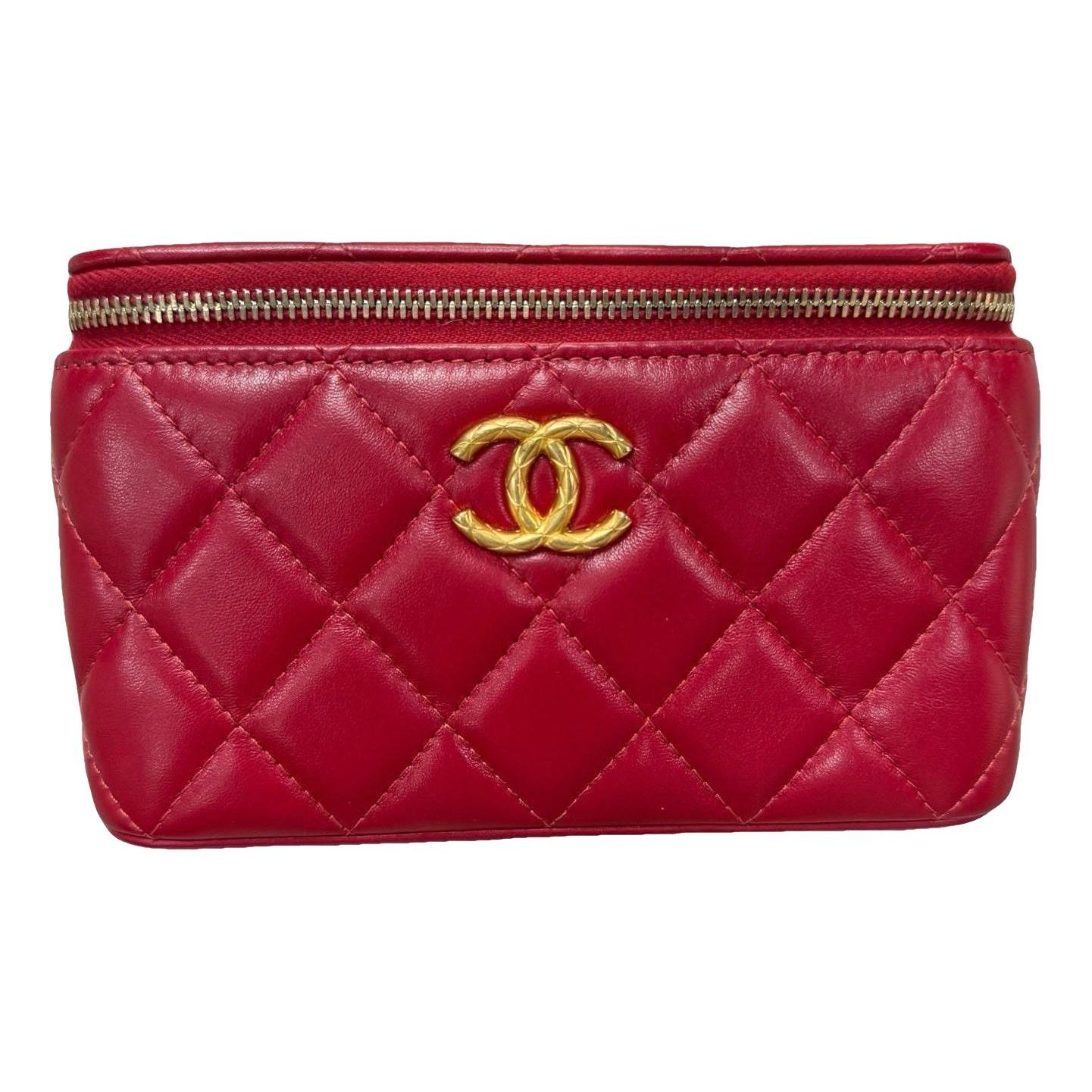 Vanity leather bag