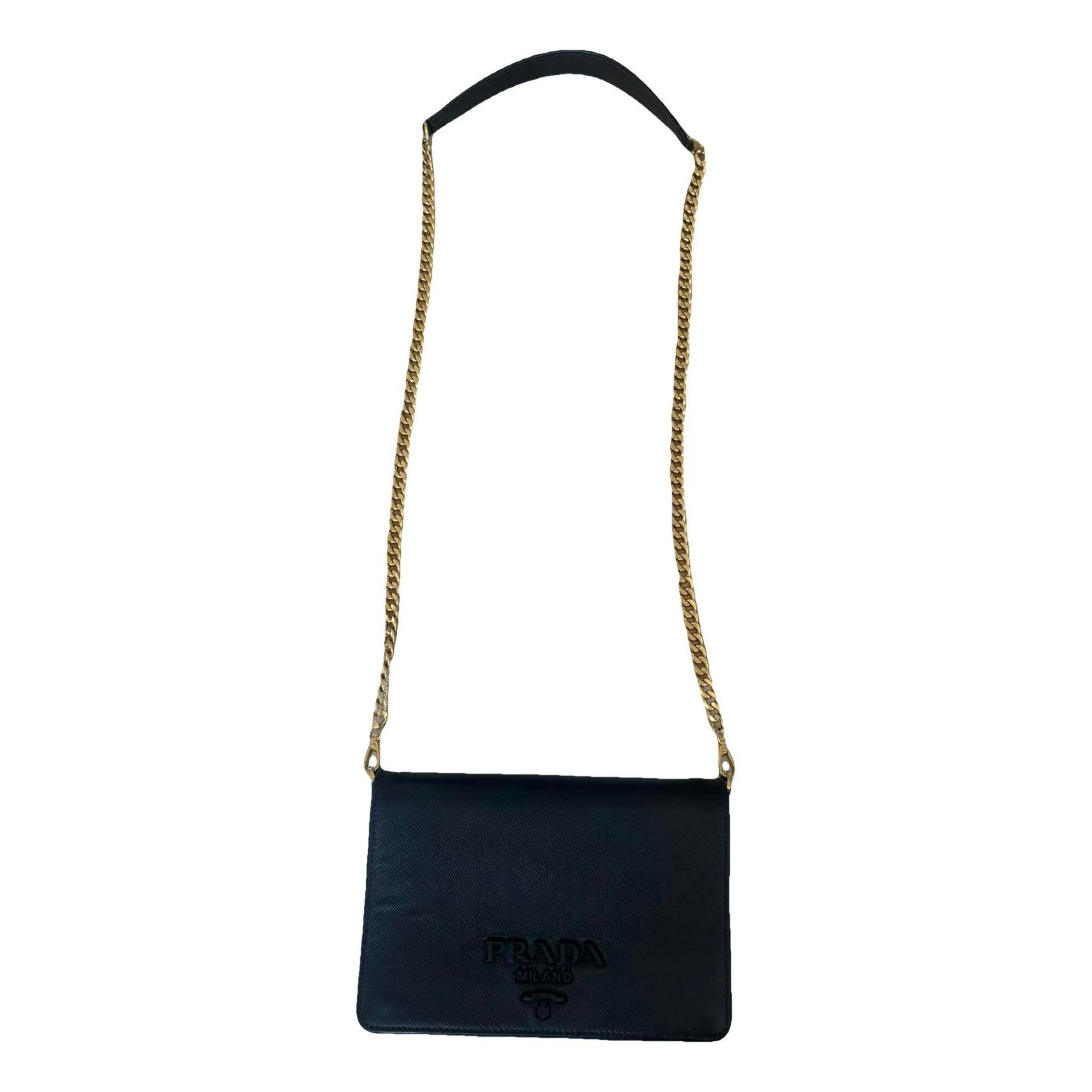 Cahier Buckle leather crossbody bag
