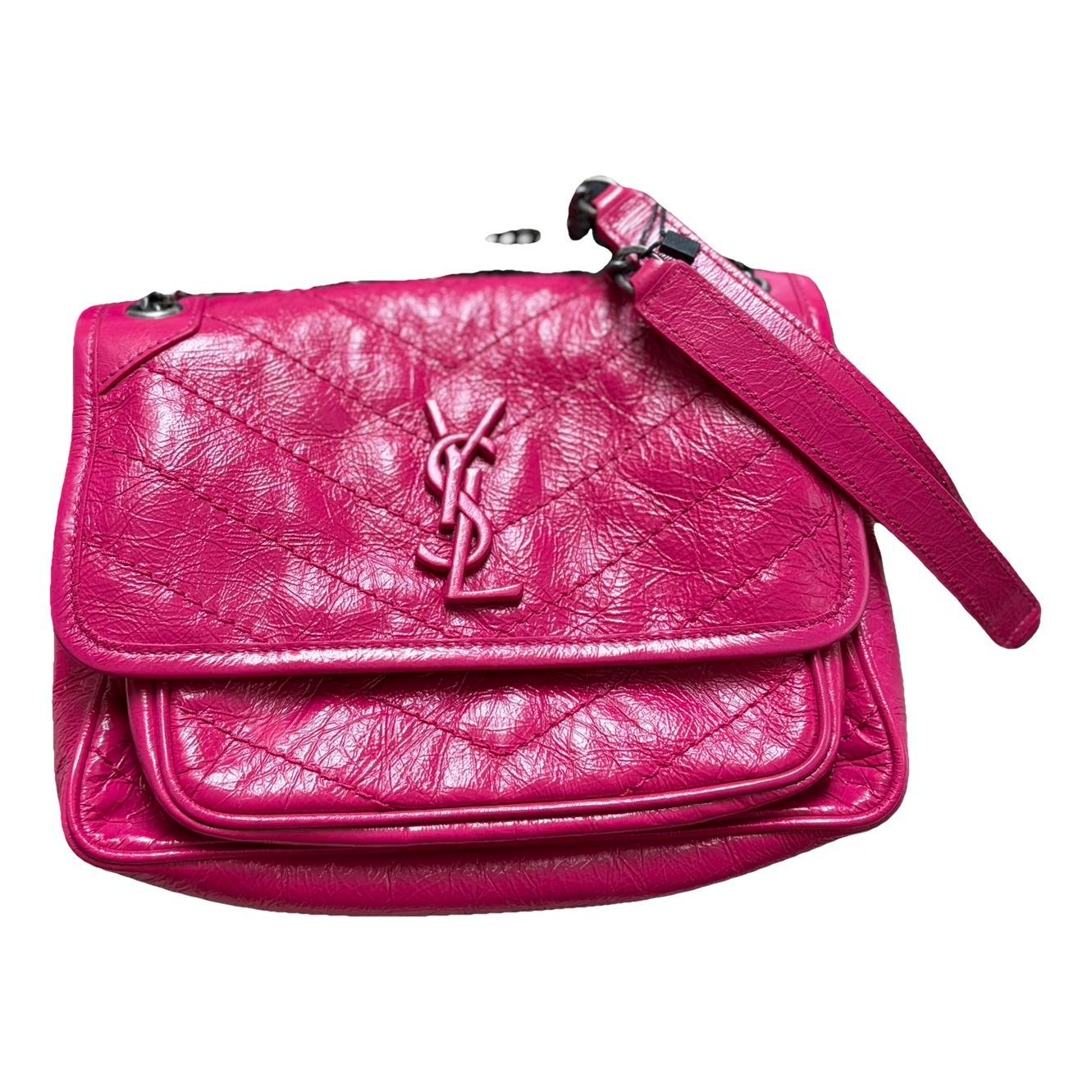 Niki patent leather crossbody bag