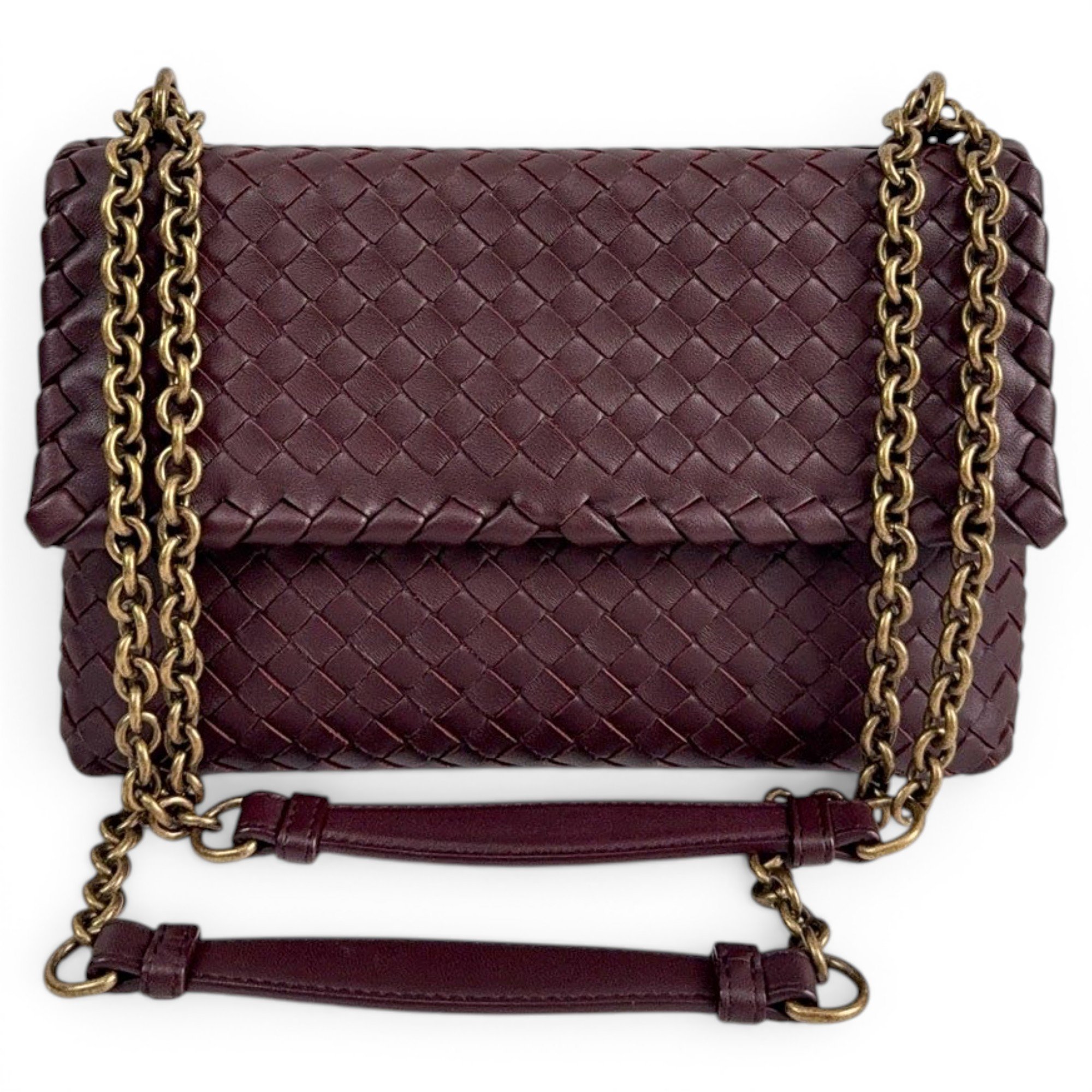 Olimpia leather crossbody bag