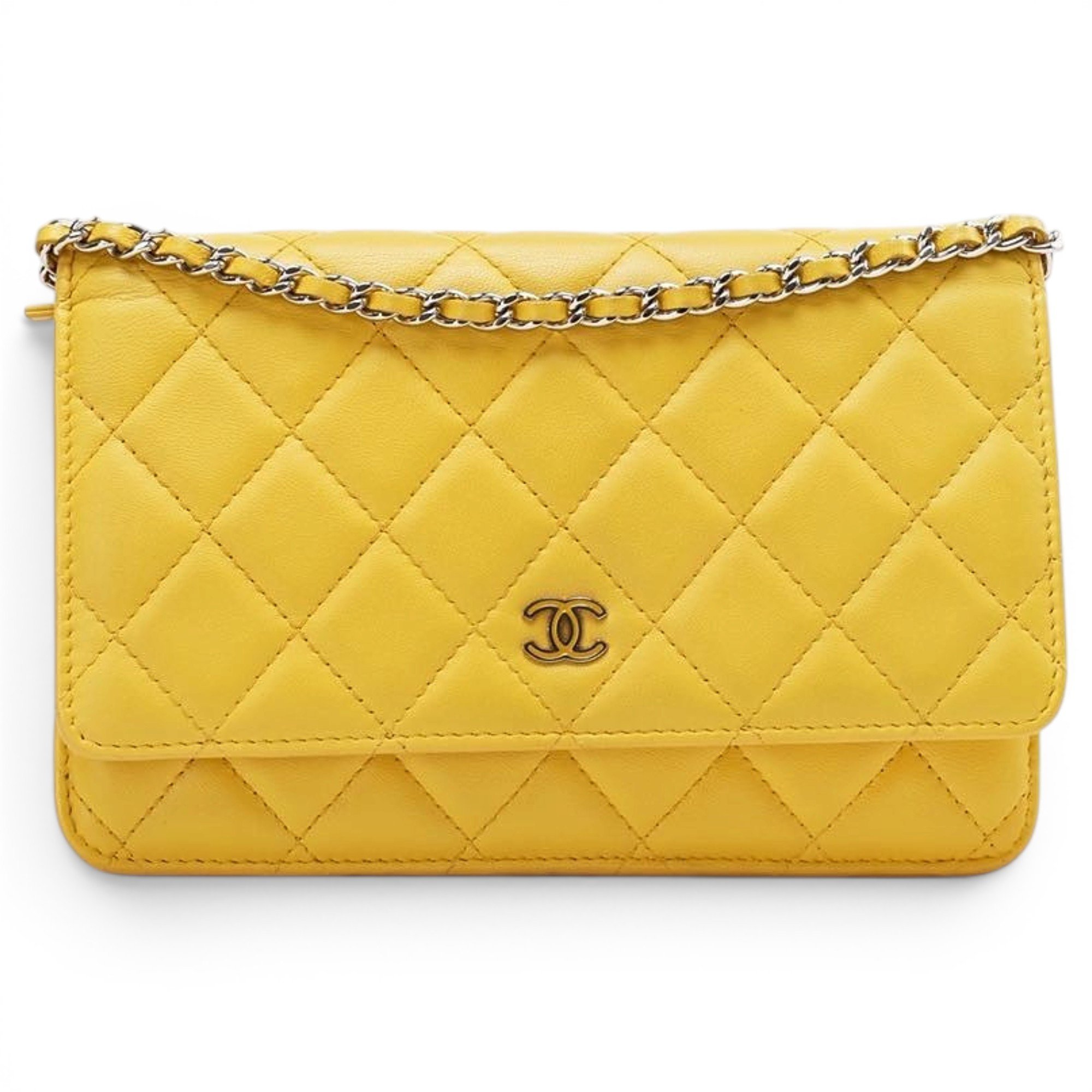 Wallet On Chain Timeless/Classique leather handbag