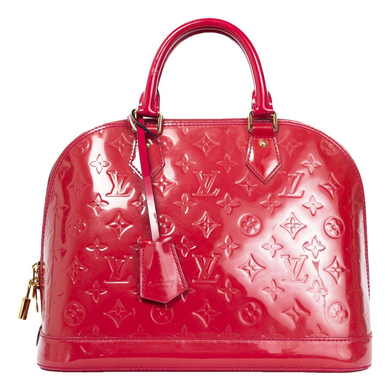 Alma patent leather tote