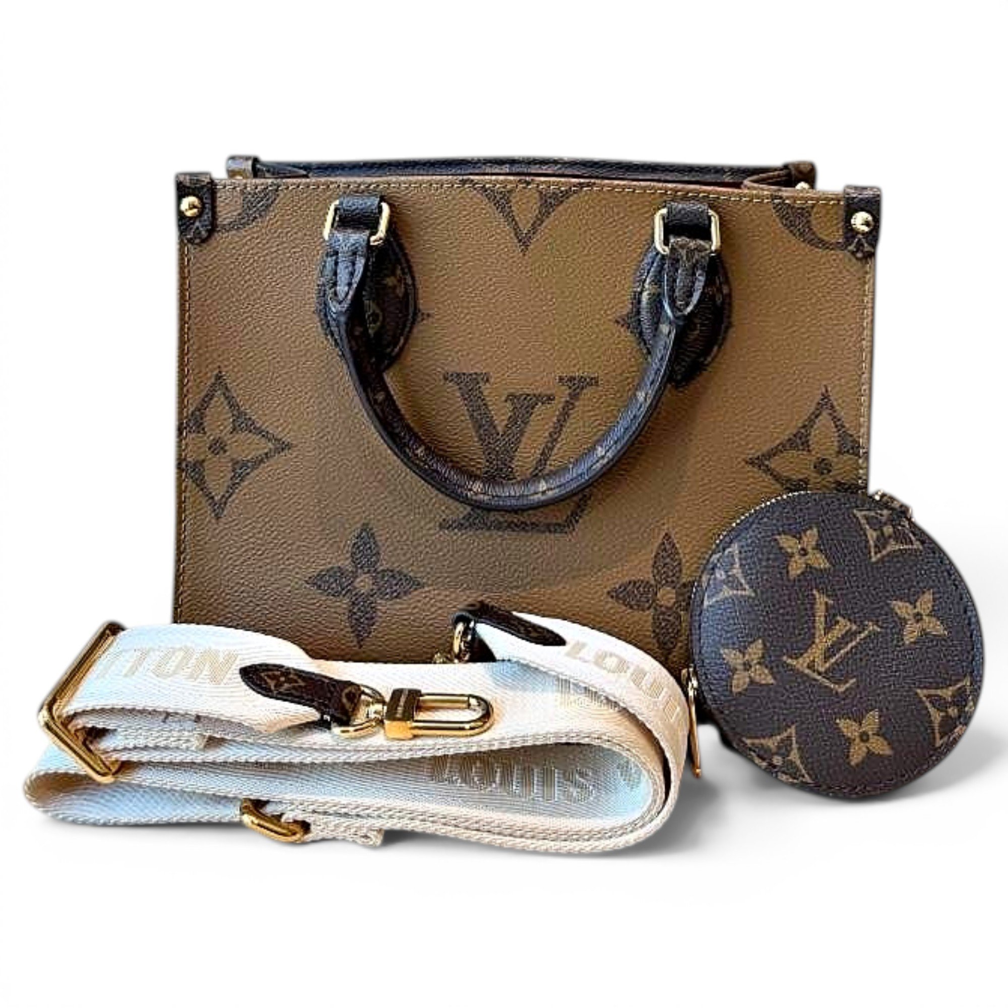Onthego leather handbag