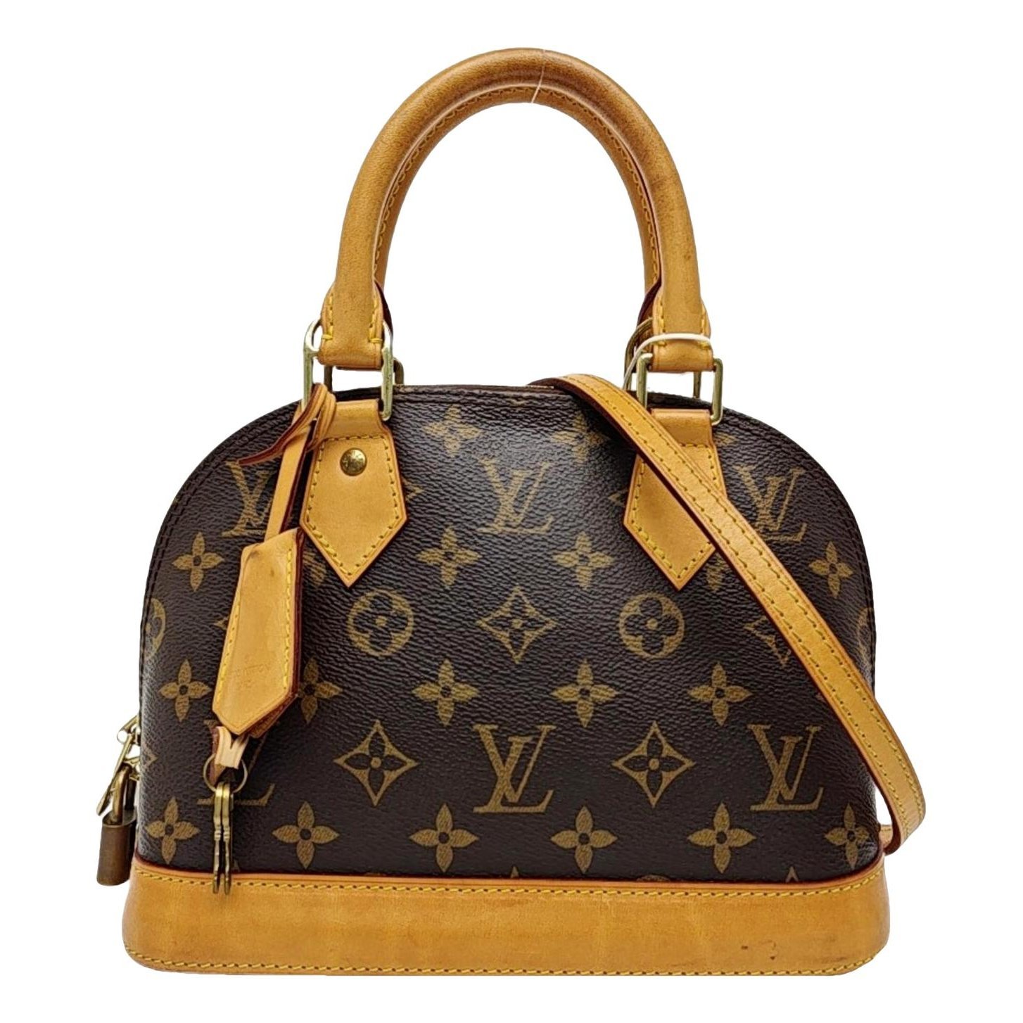 Alma leather handbag