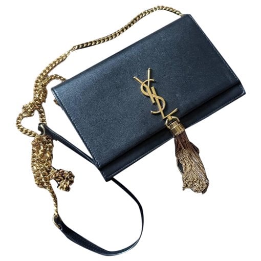 Pompom Kate leather crossbody bag