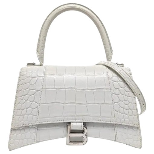 Balenciaga Hourglass leather handbag