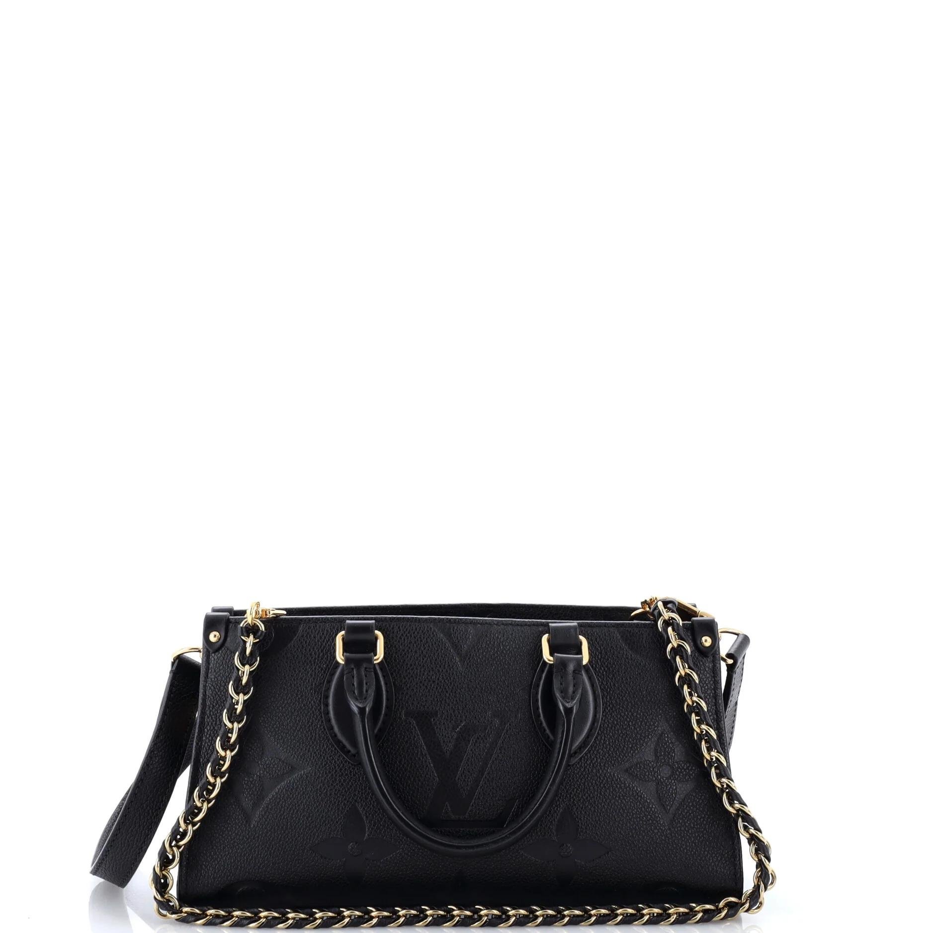 Leather tote
