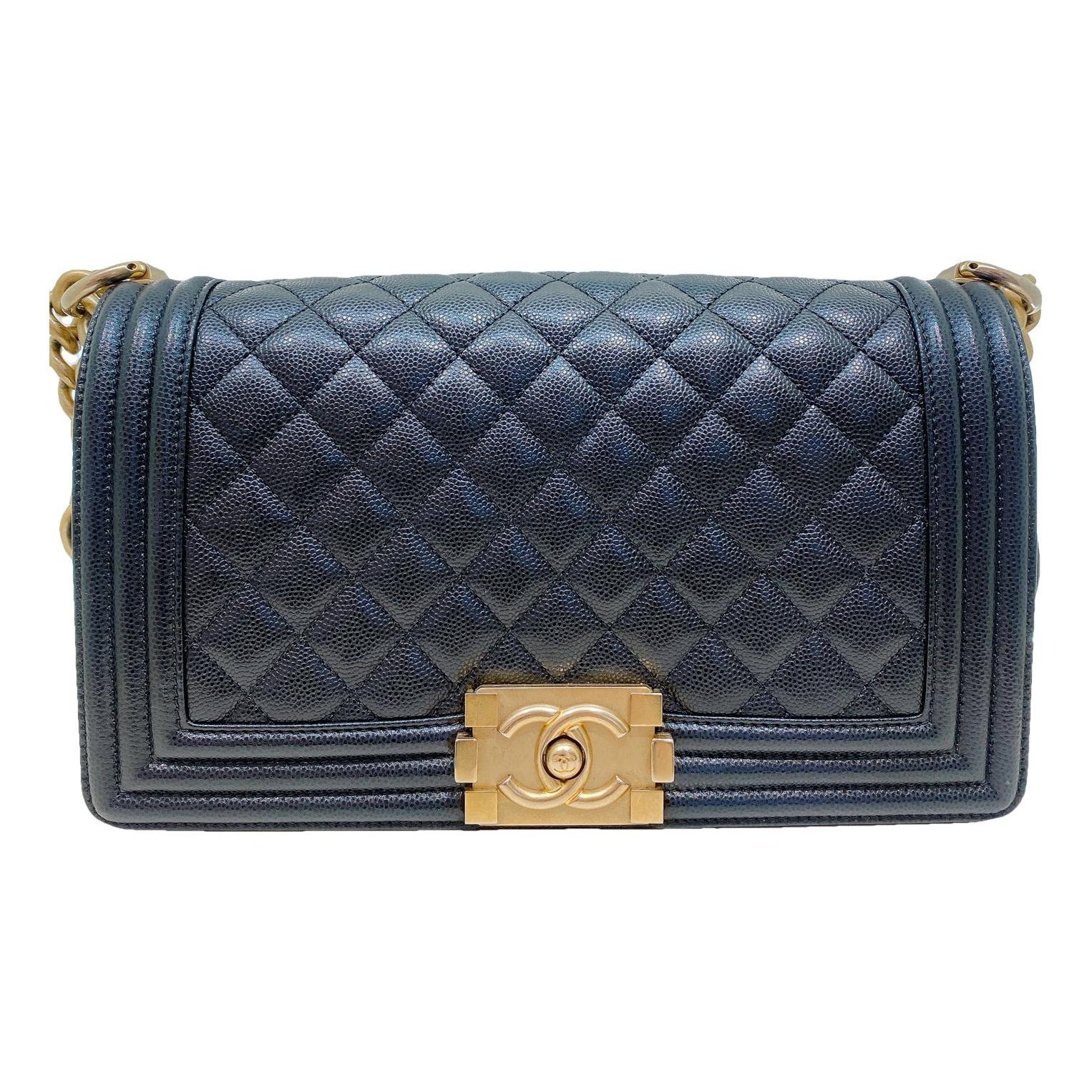 Boy leather crossbody bag