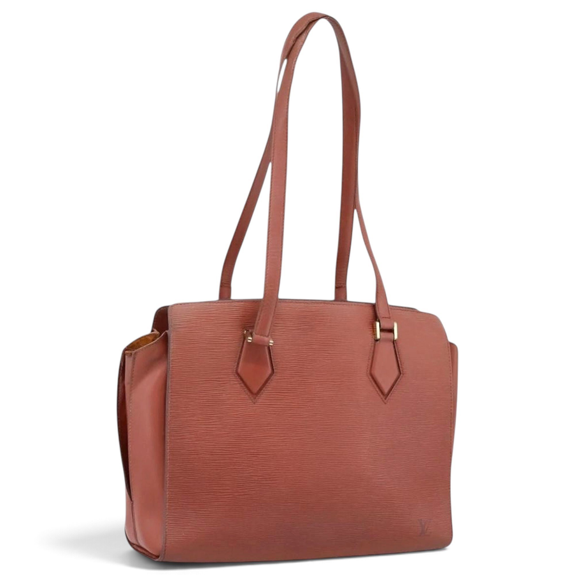Leather handbag
