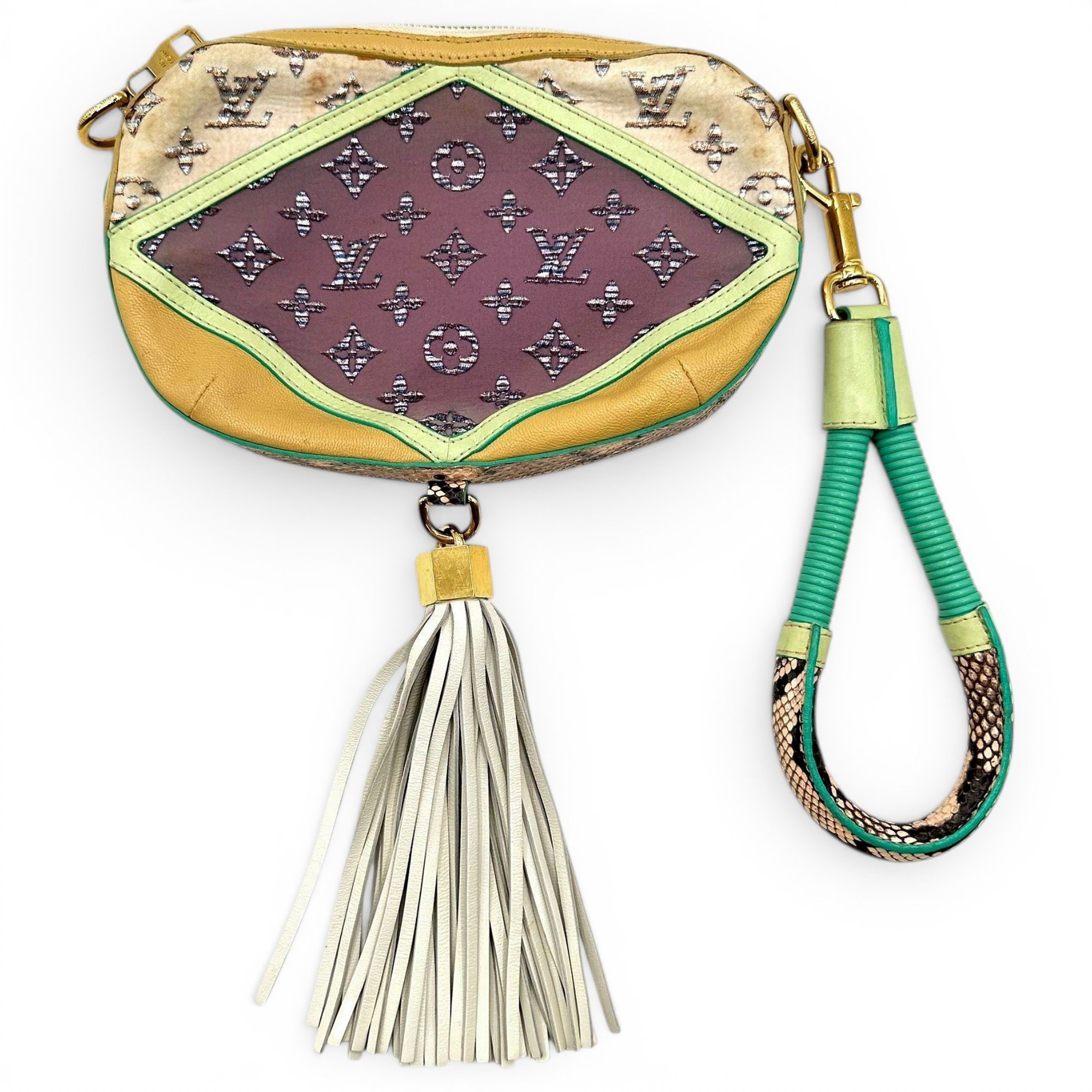 Cloth clutch bag