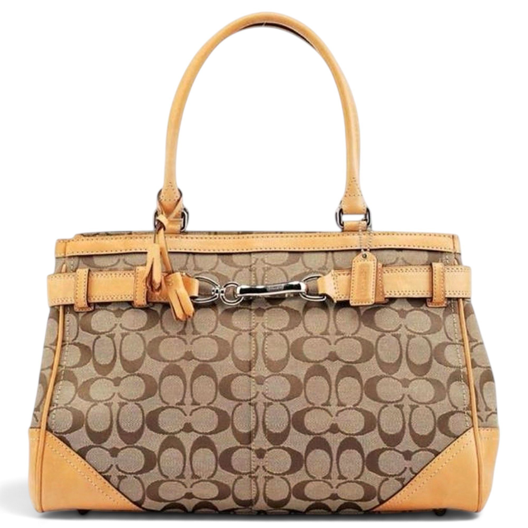 Leather satchel