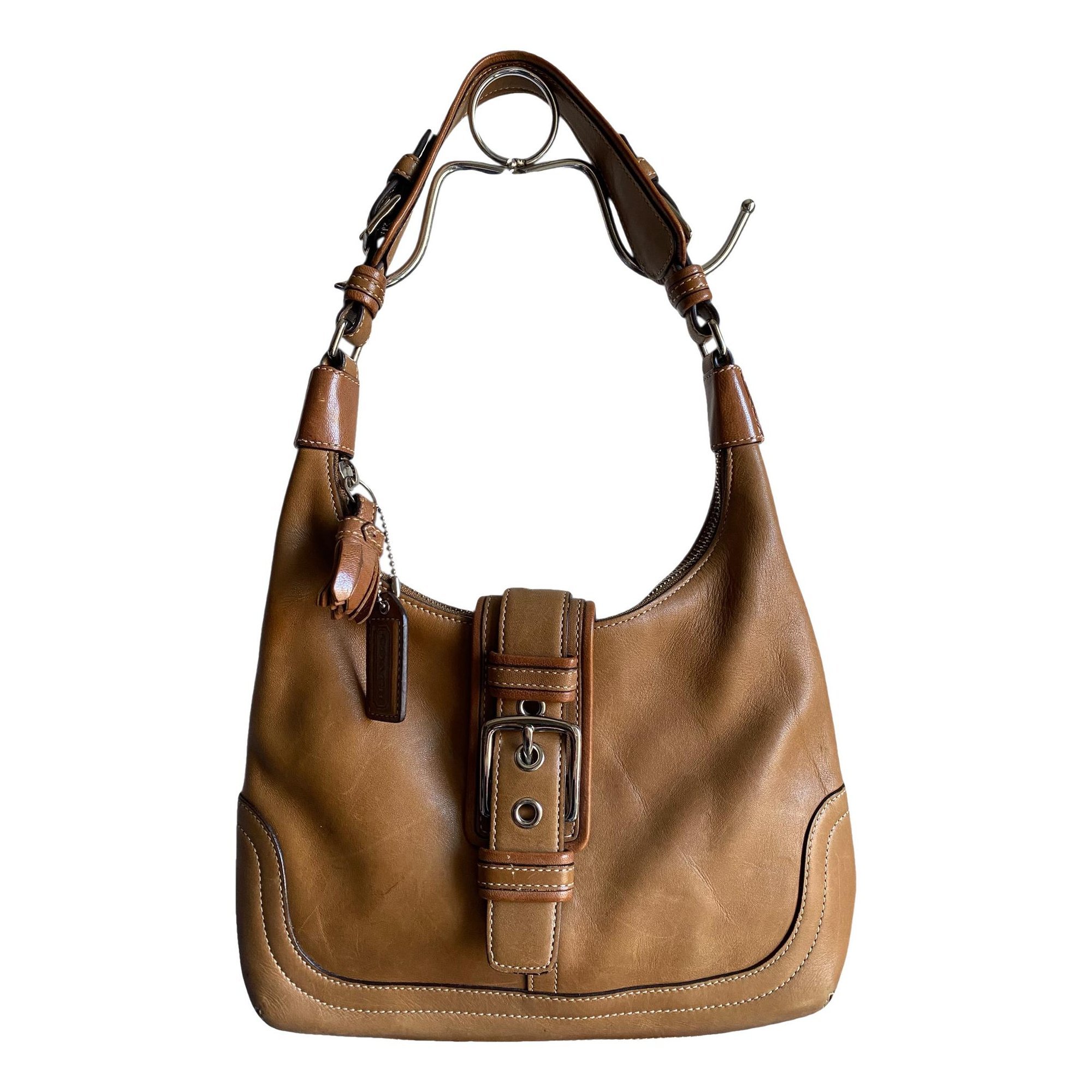 Coach Signature Sufflette leather handbag