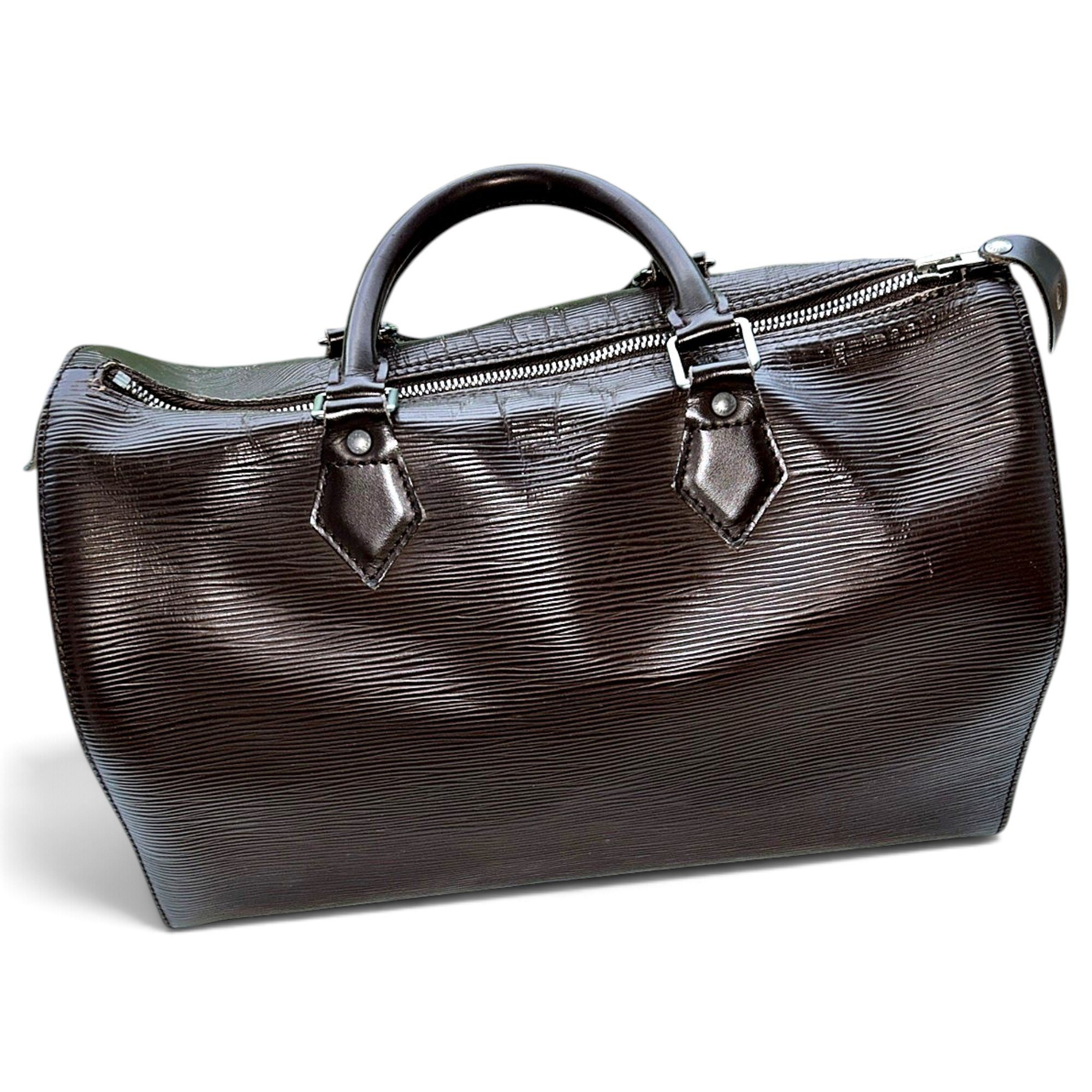 Speedy leather handbag