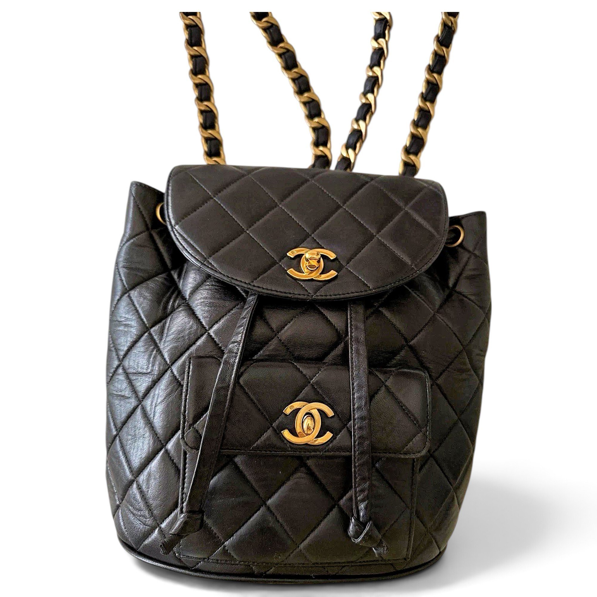 Duma leather backpack