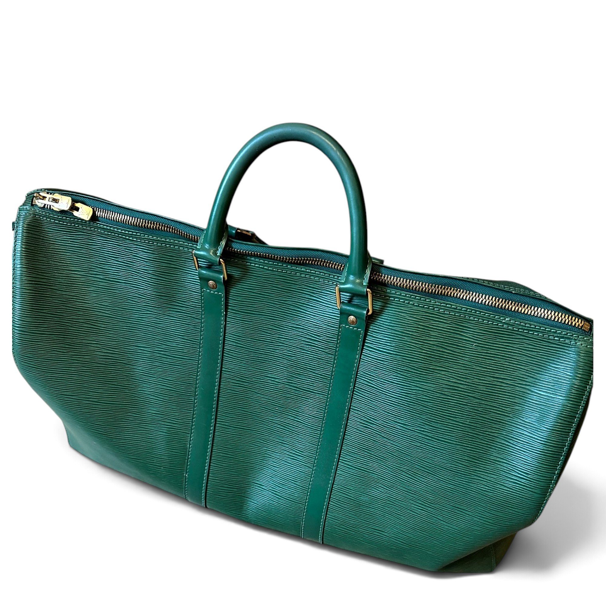 Keepall leather 48h bag