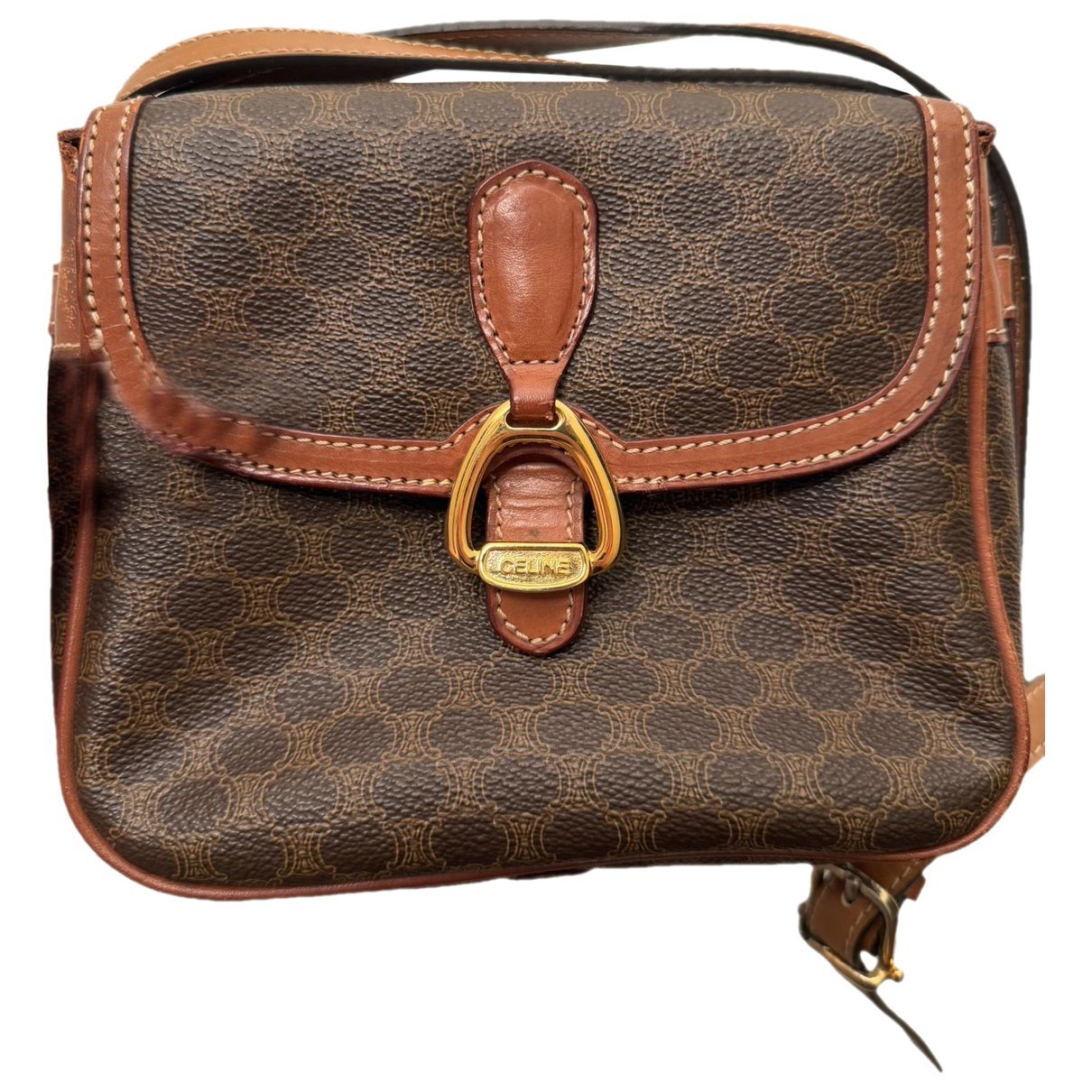 Leather crossbody bag