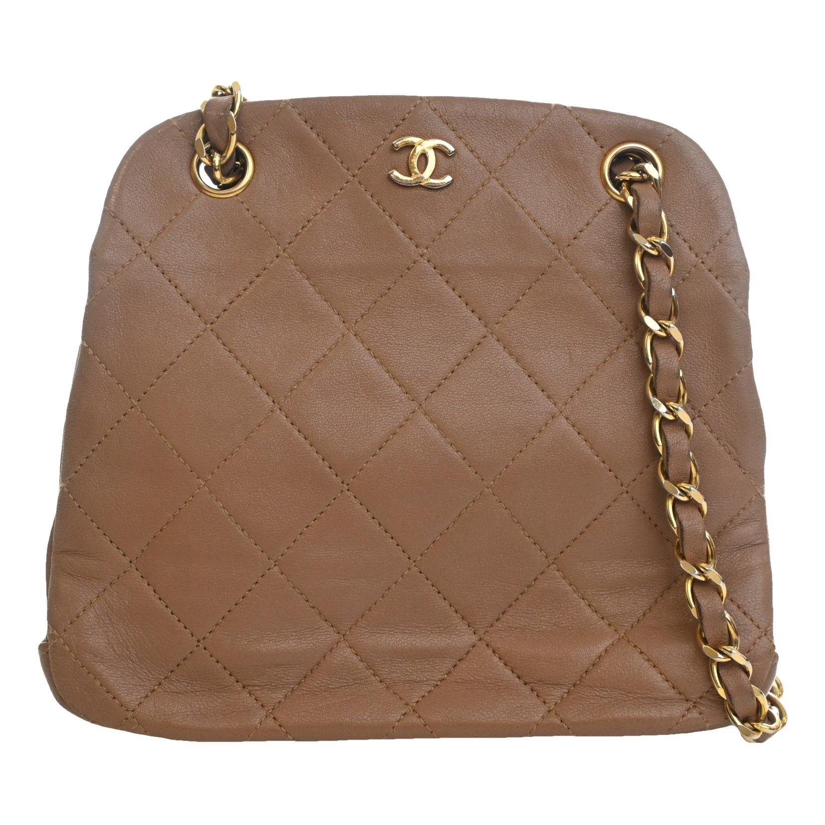 Leather tote