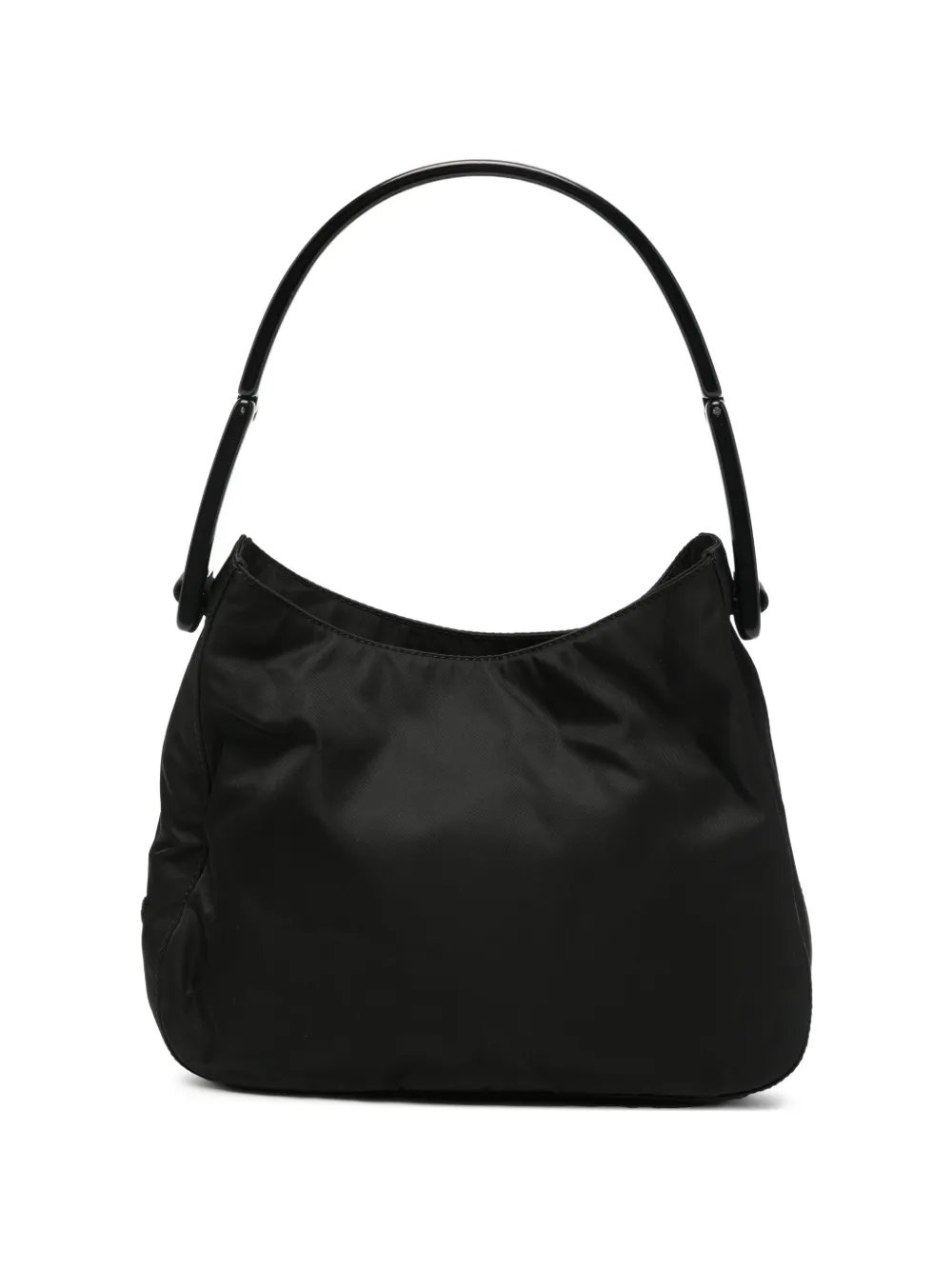 1990s black tote bag