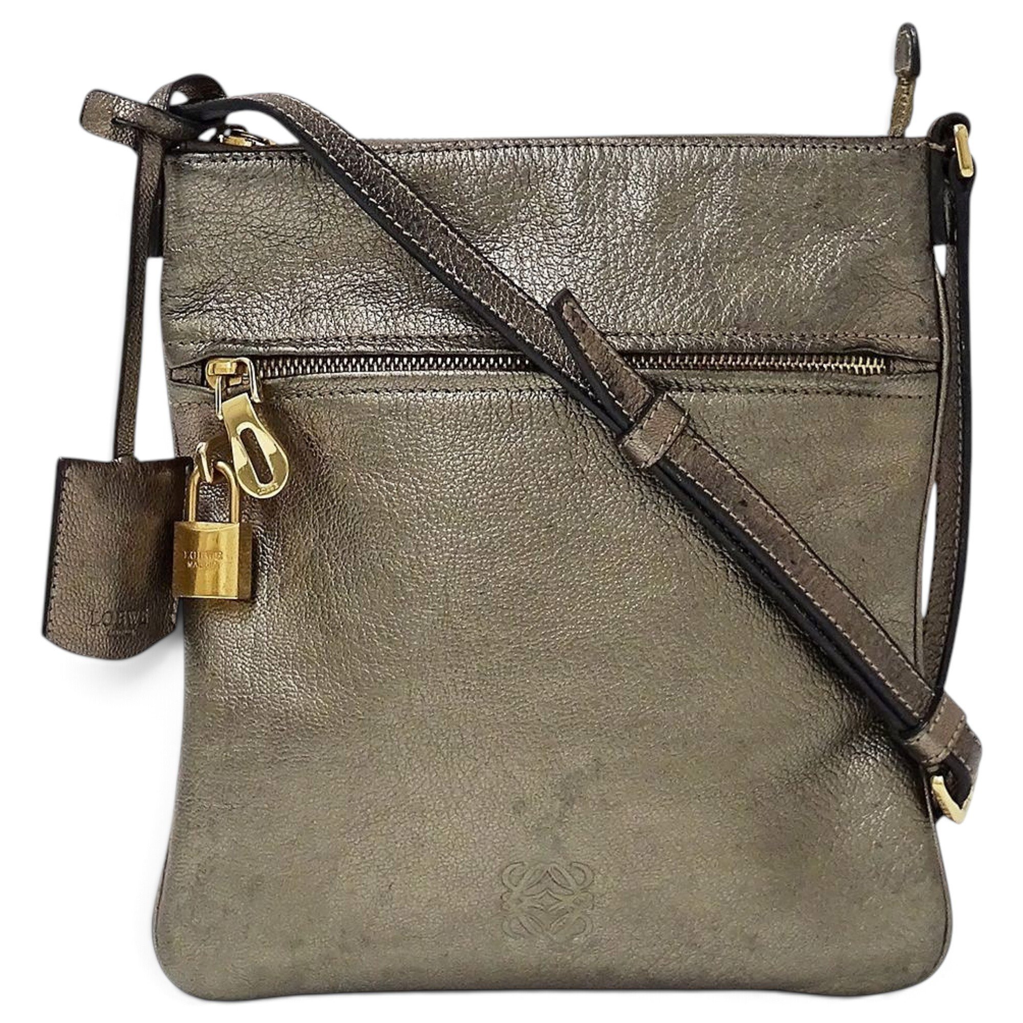 Leather handbag