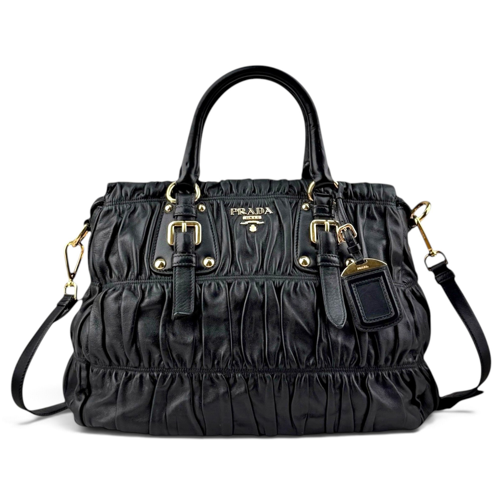Leather handbag