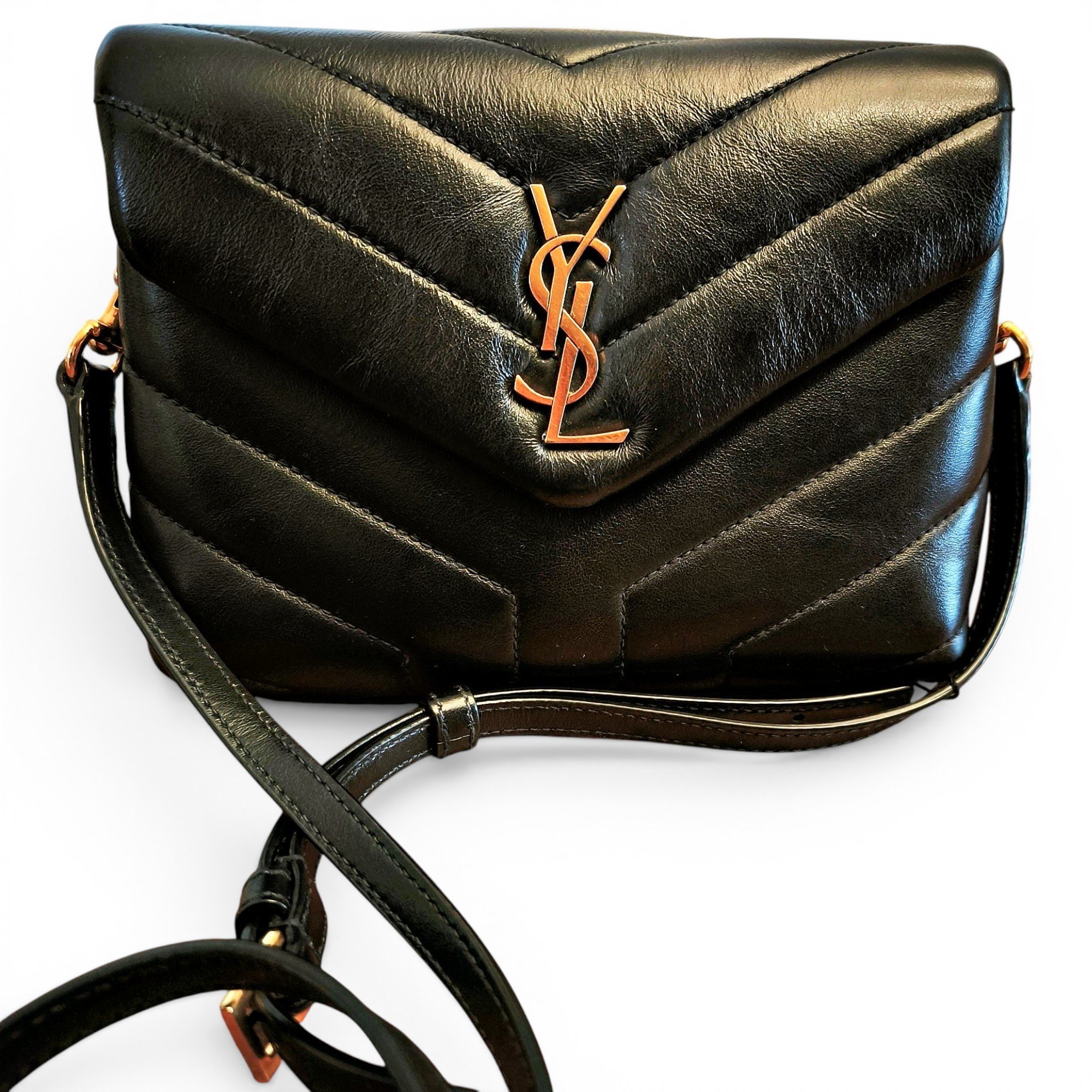 Loulou leather crossbody bag