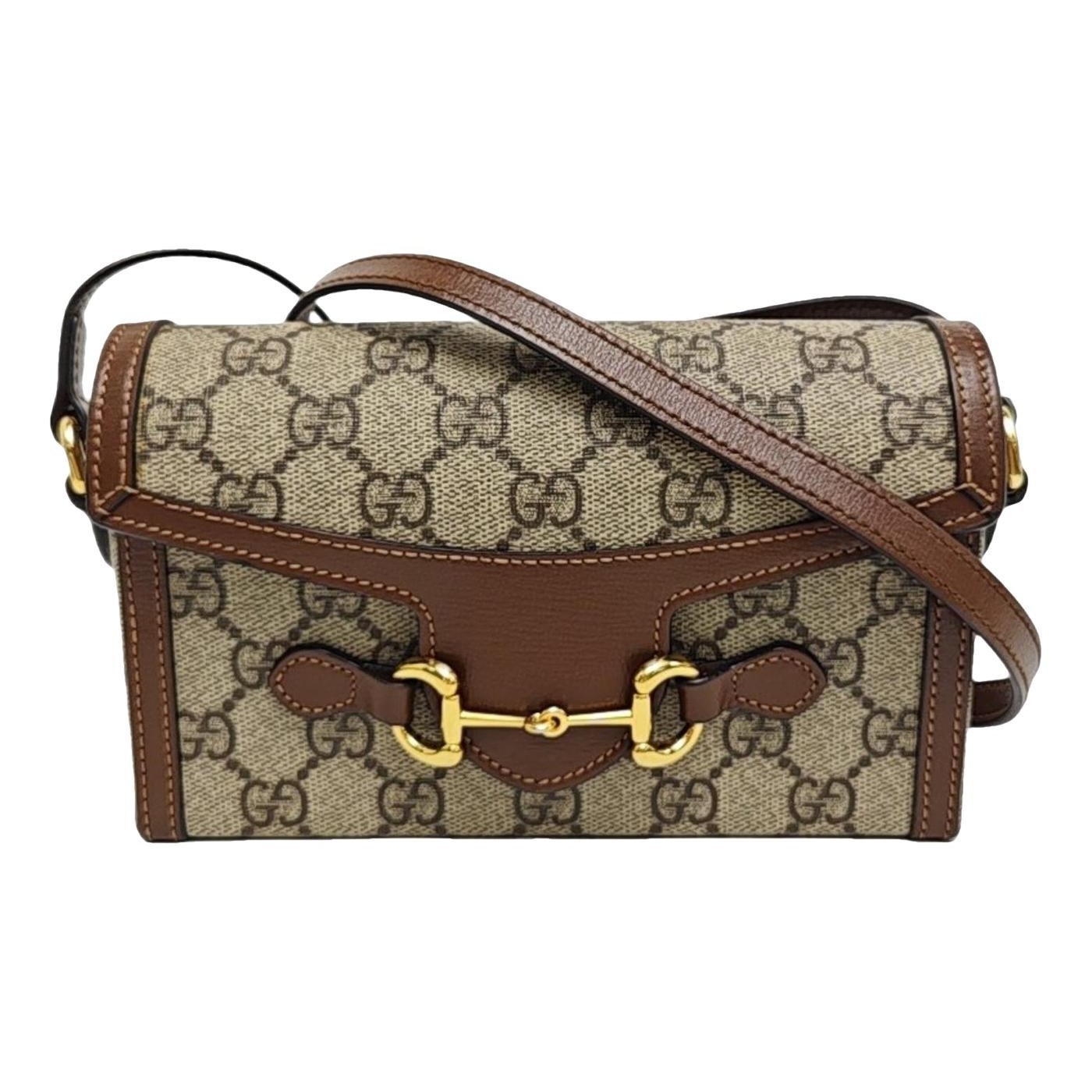 Handle Horsebit 1955 leather handbag