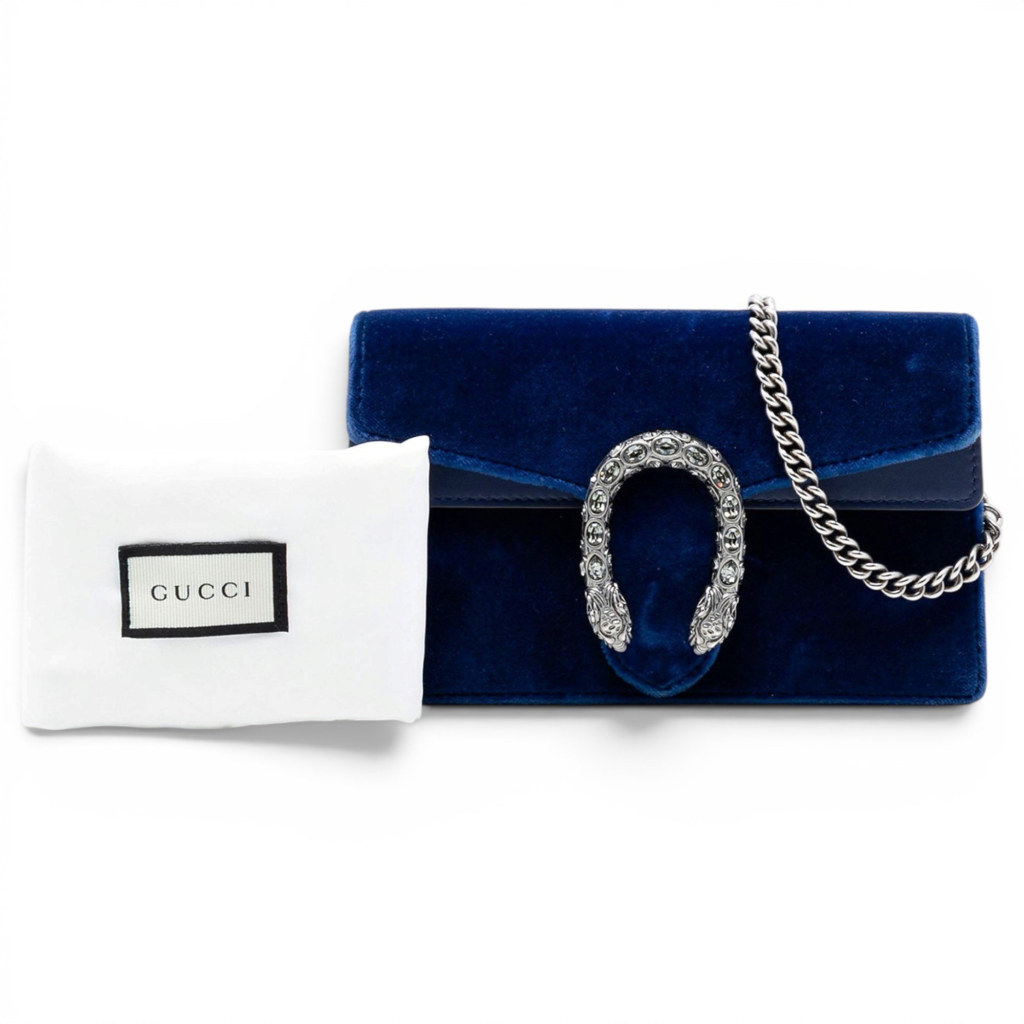 Dionysus Super Mini velvet crossbody bag