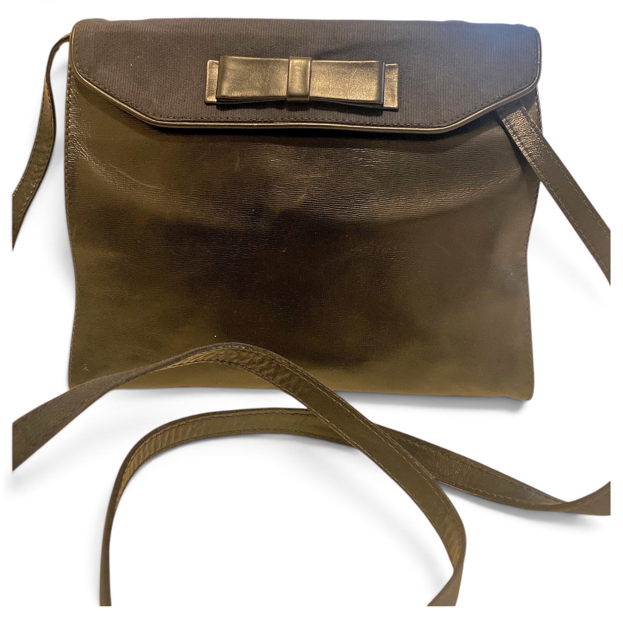 Leather crossbody bag