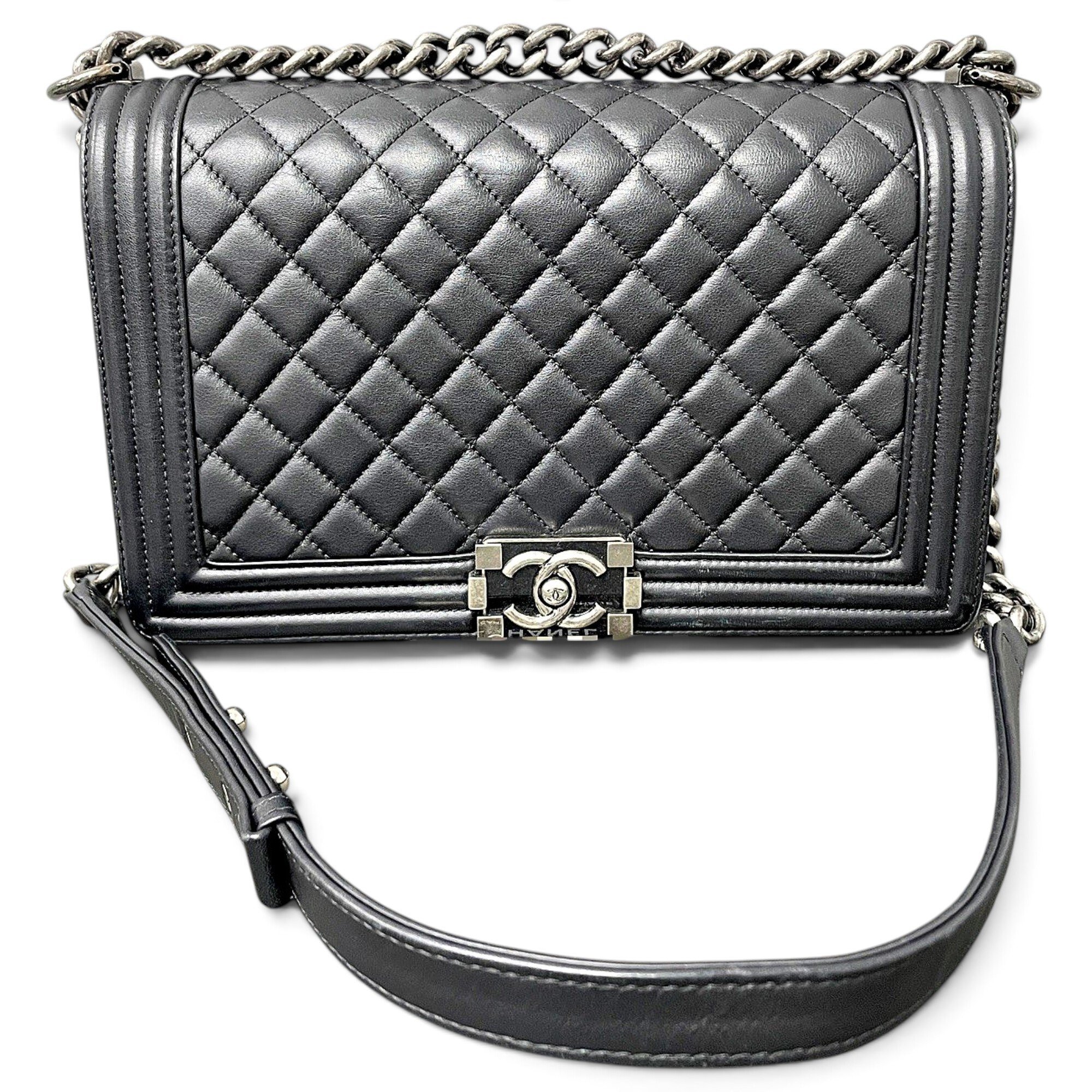 Boy leather handbag