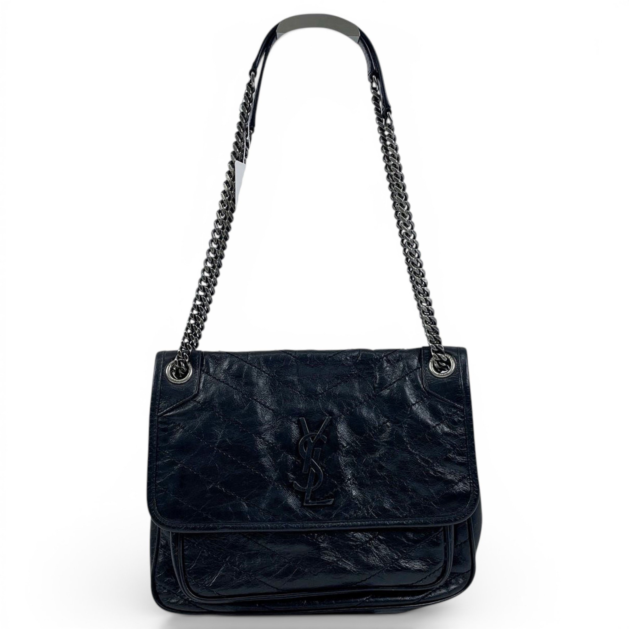Niki leather crossbody bag