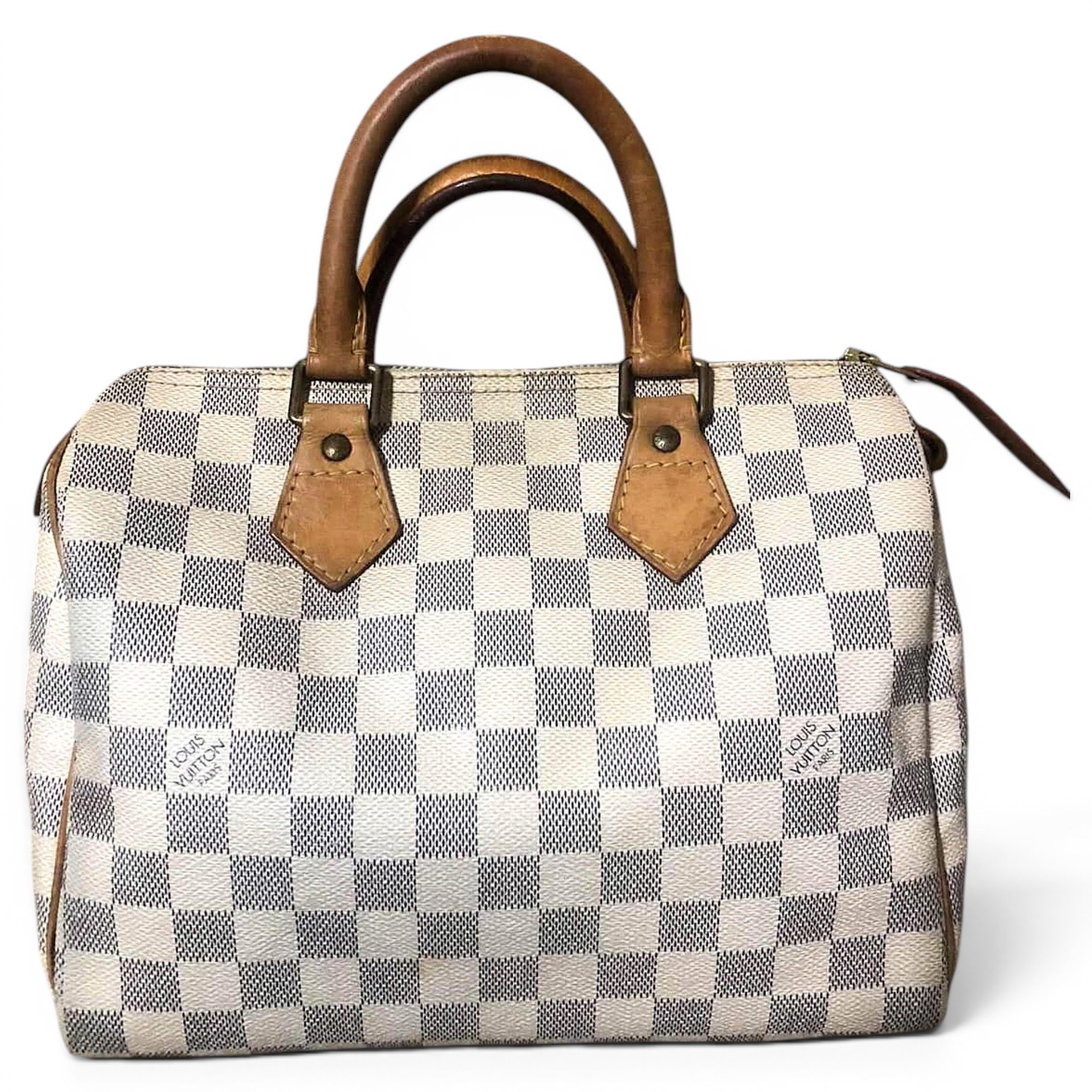 Speedy leather handbag