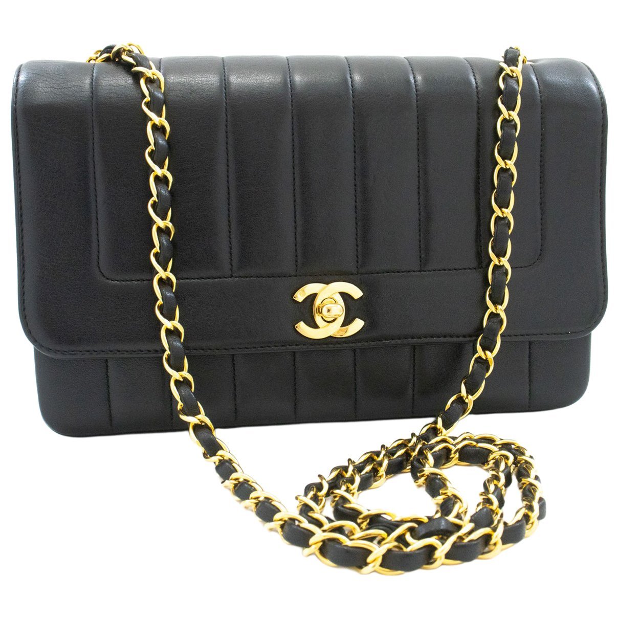 Mademoiselle leather handbag
