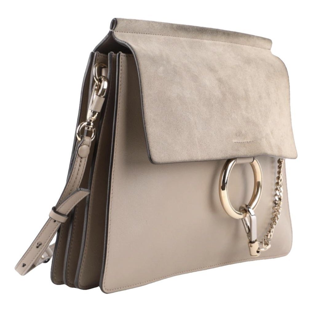 Faye leather handbag