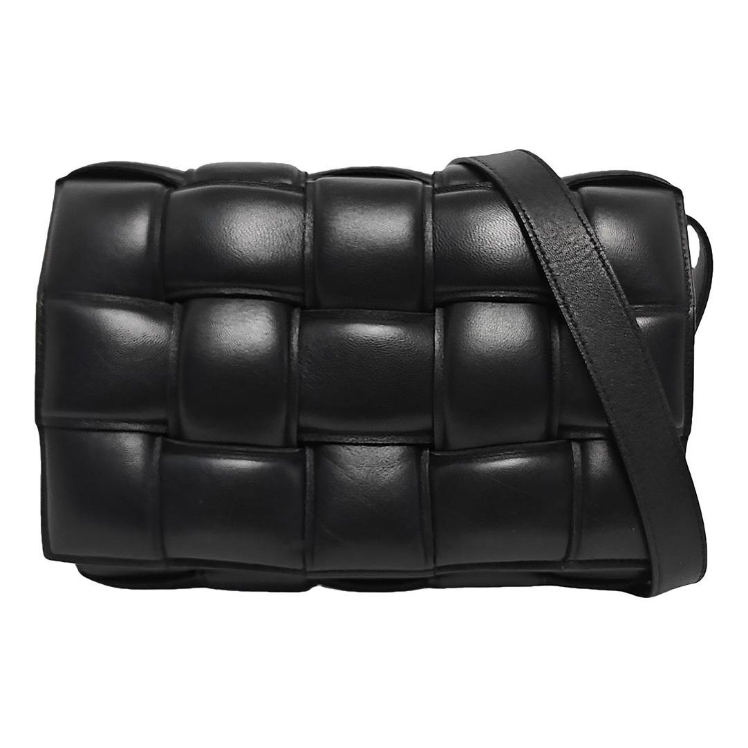 Cassette Padded leather crossbody bag