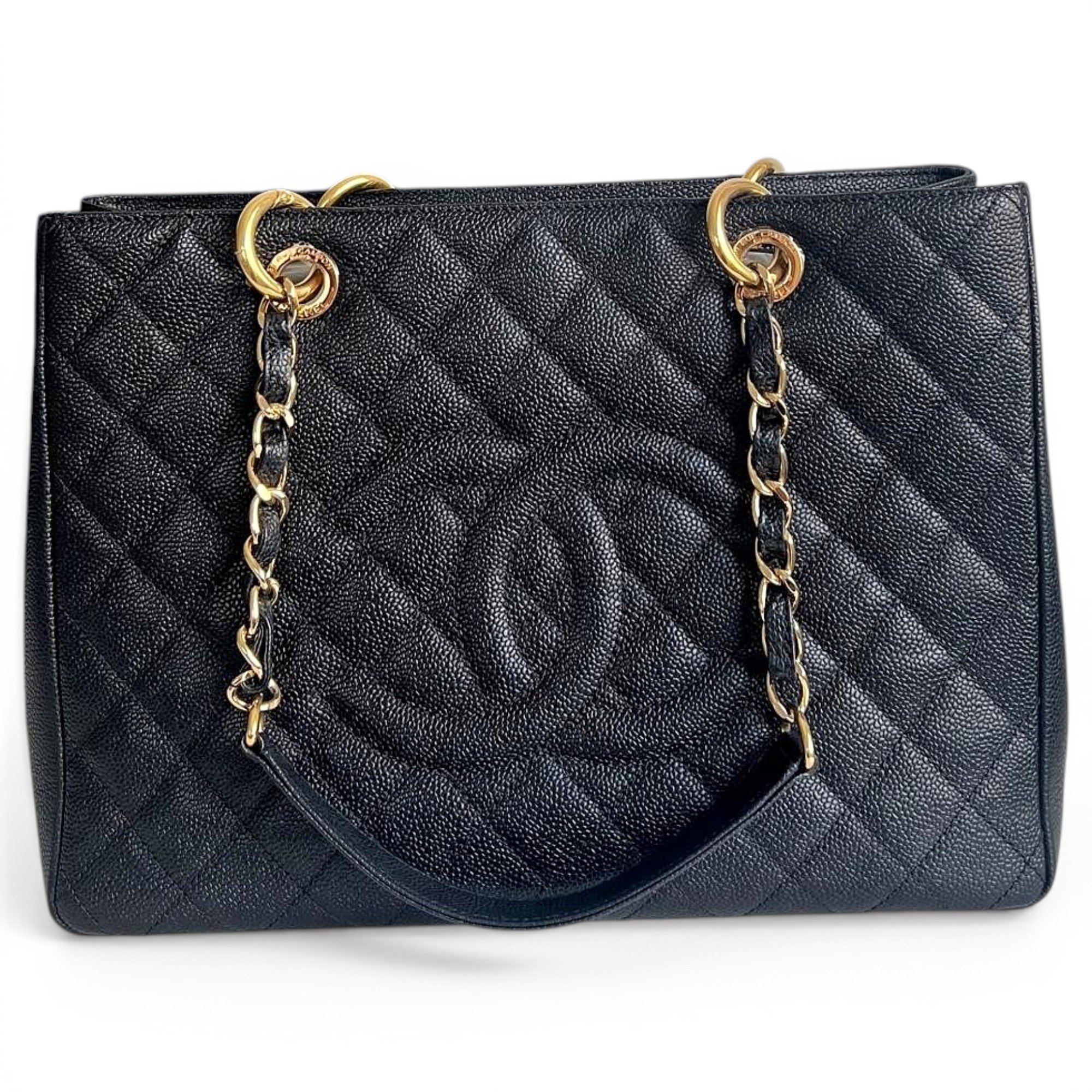 Grand shopping leather handbag