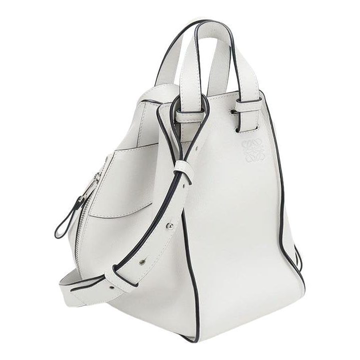 Hammock leather handbag