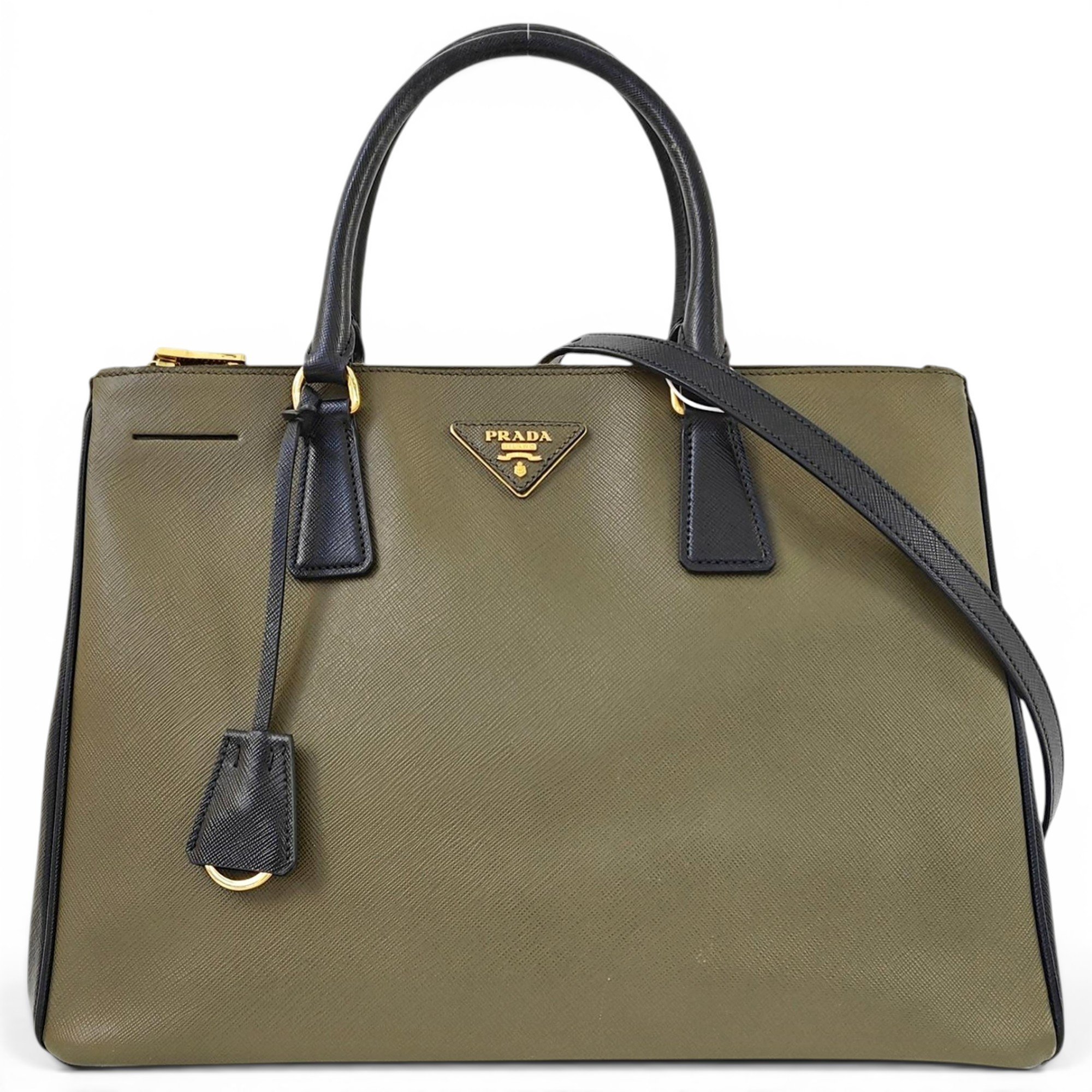 Galleria leather handbag