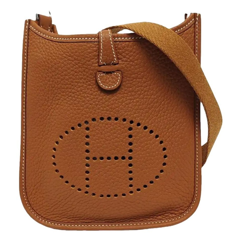 Evelyne leather crossbody bag