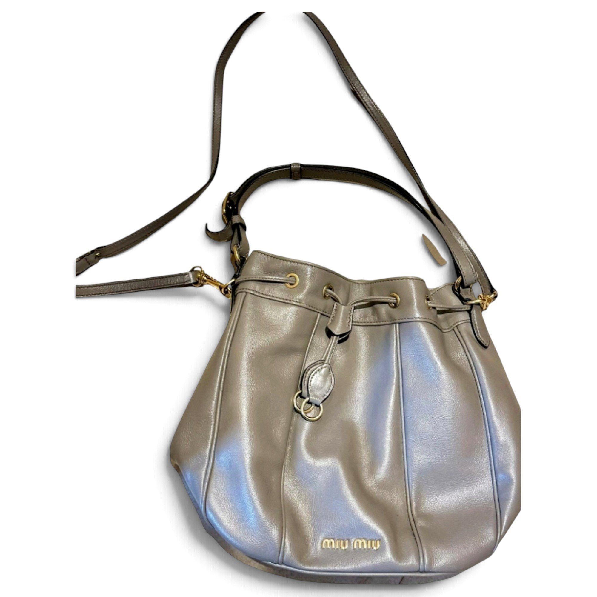 Leather crossbody bag