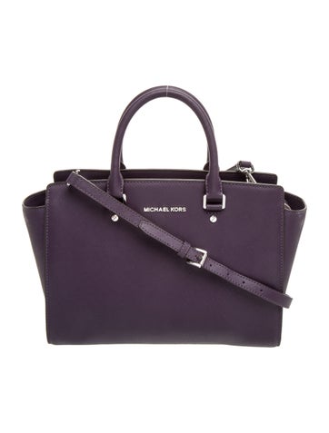 Leather Top Handle Bag