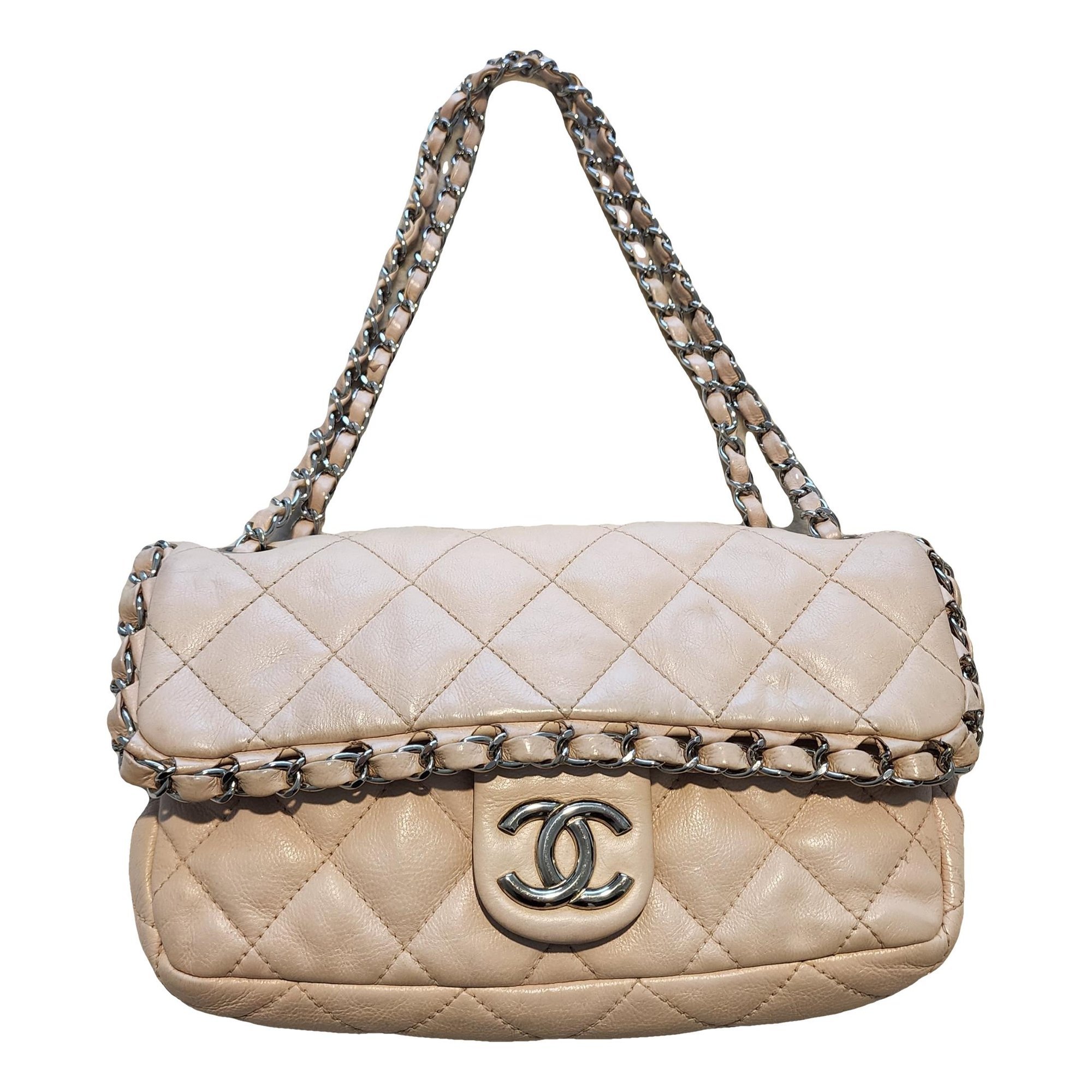 Chain Around leather handbag