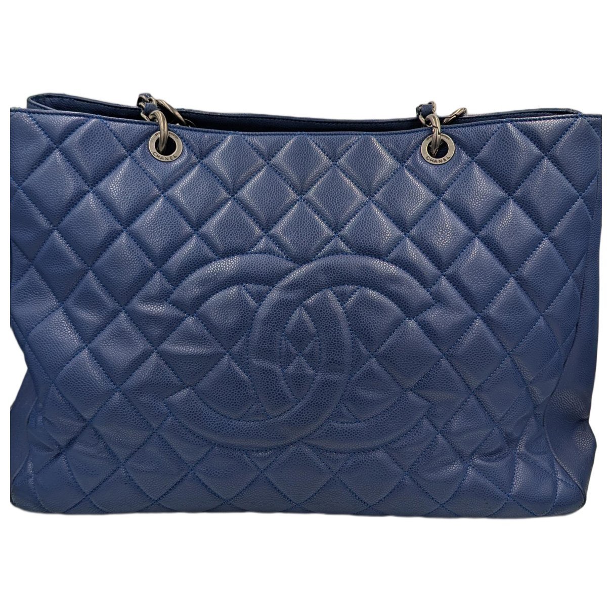 Grand shopping leather tote