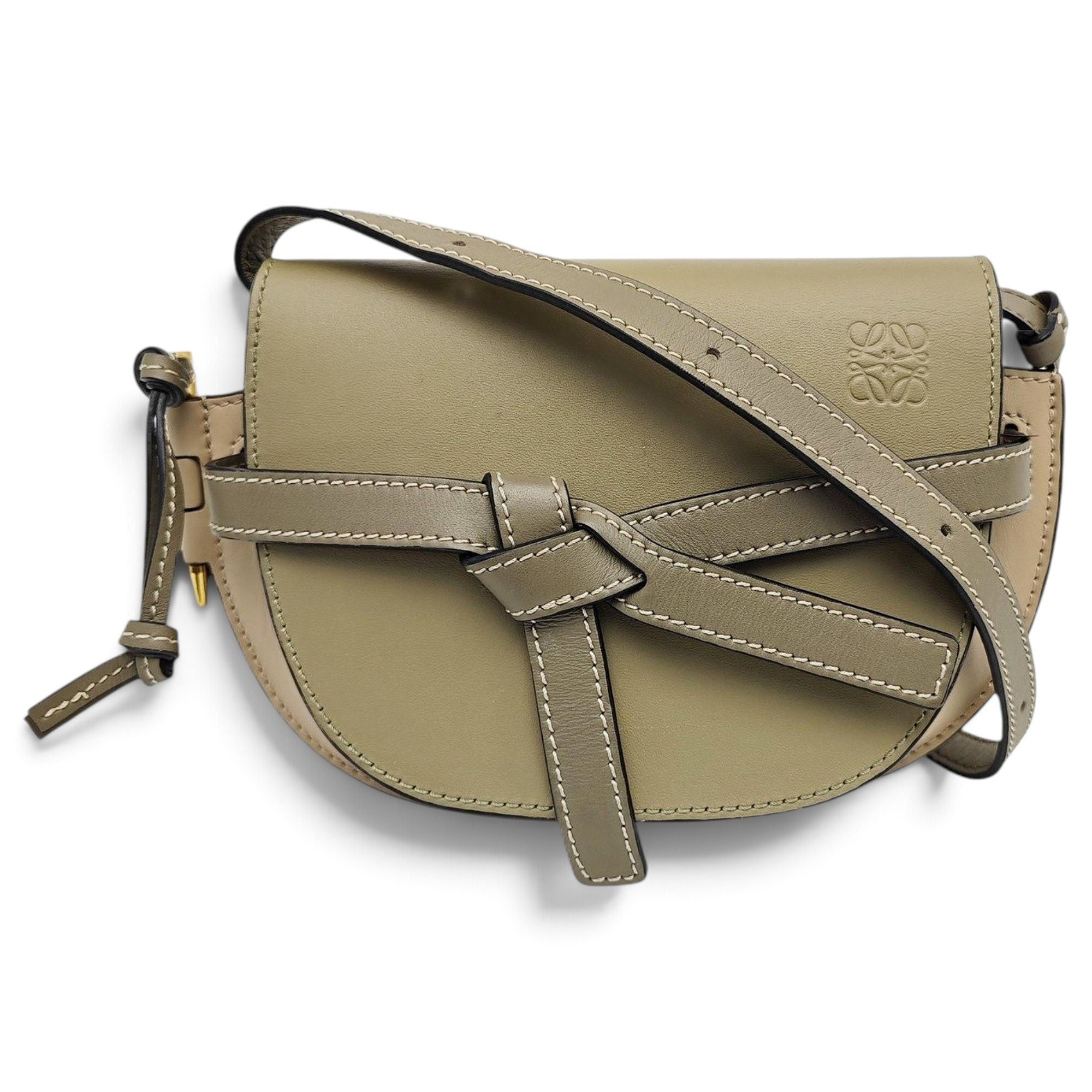 Gate leather handbag