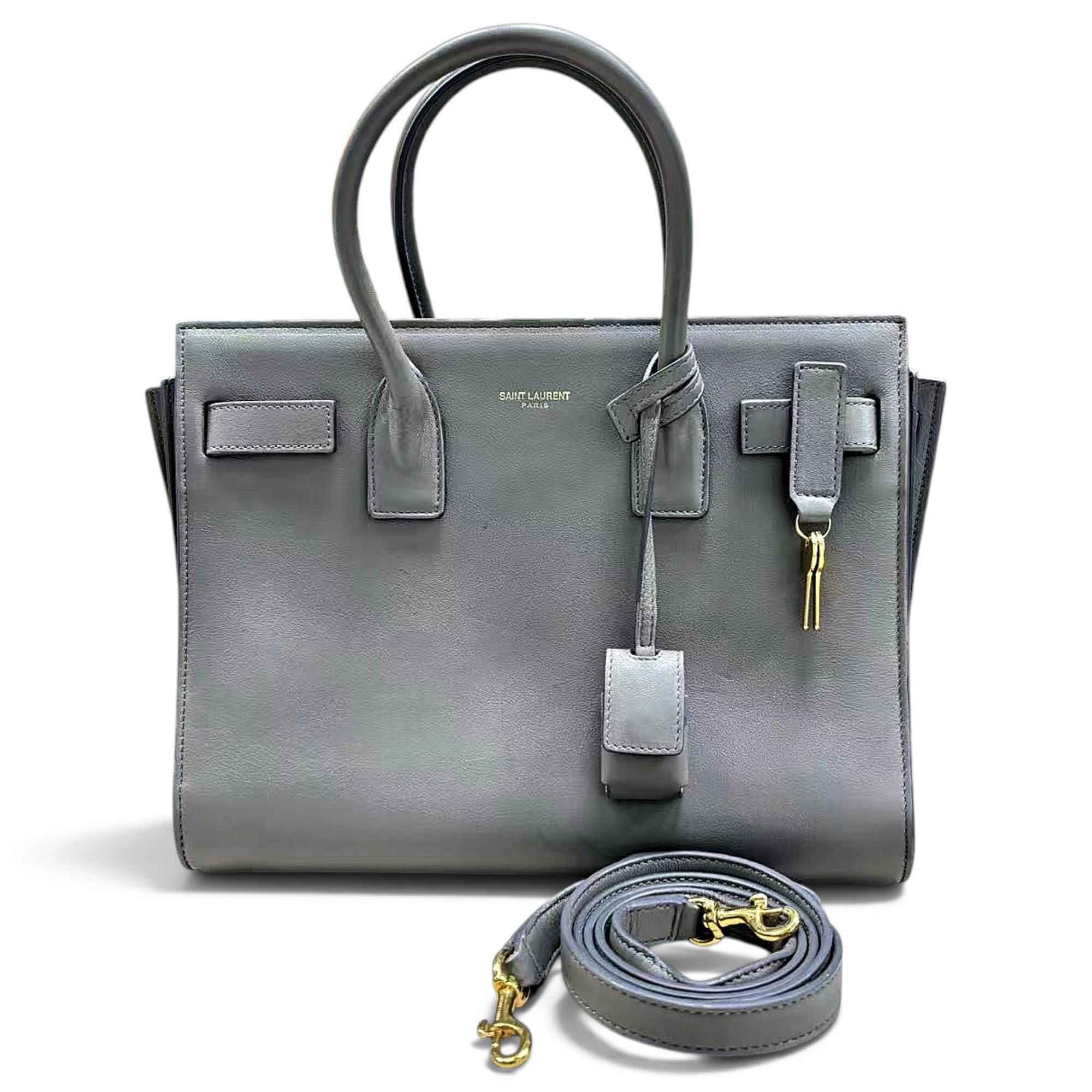 Saint Laurent Sac de Jour leather tote