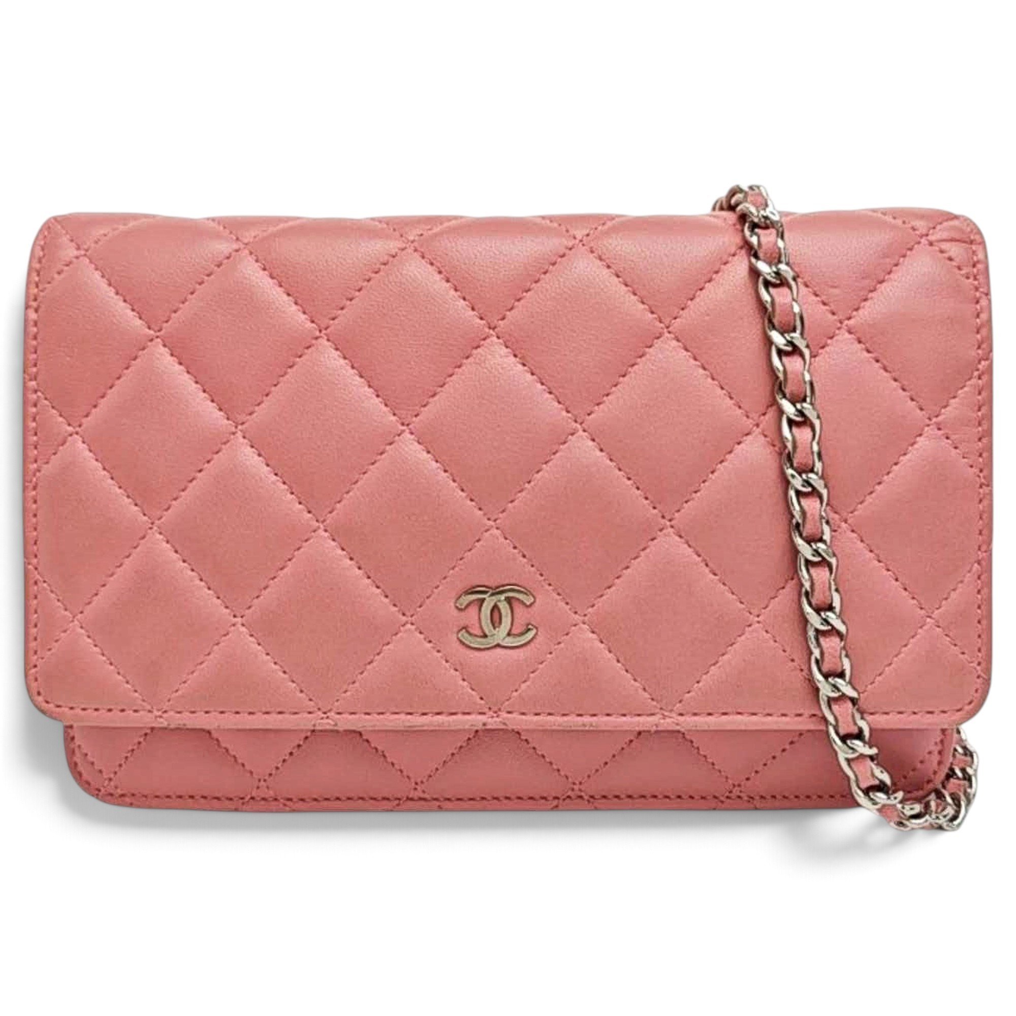 Wallet On Chain Timeless/Classique leather crossbody bag