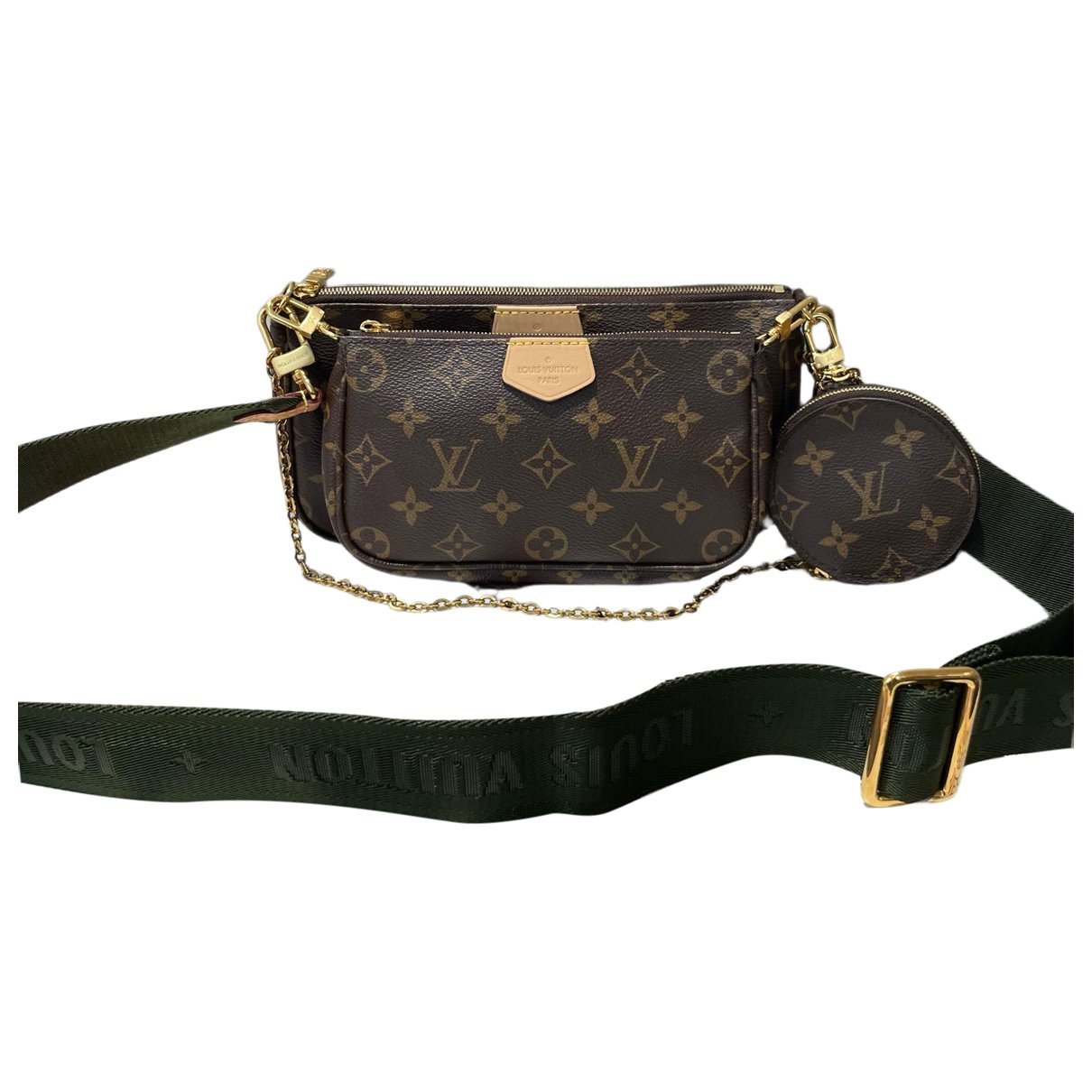 Multi Pochette Accessoires leather handbag